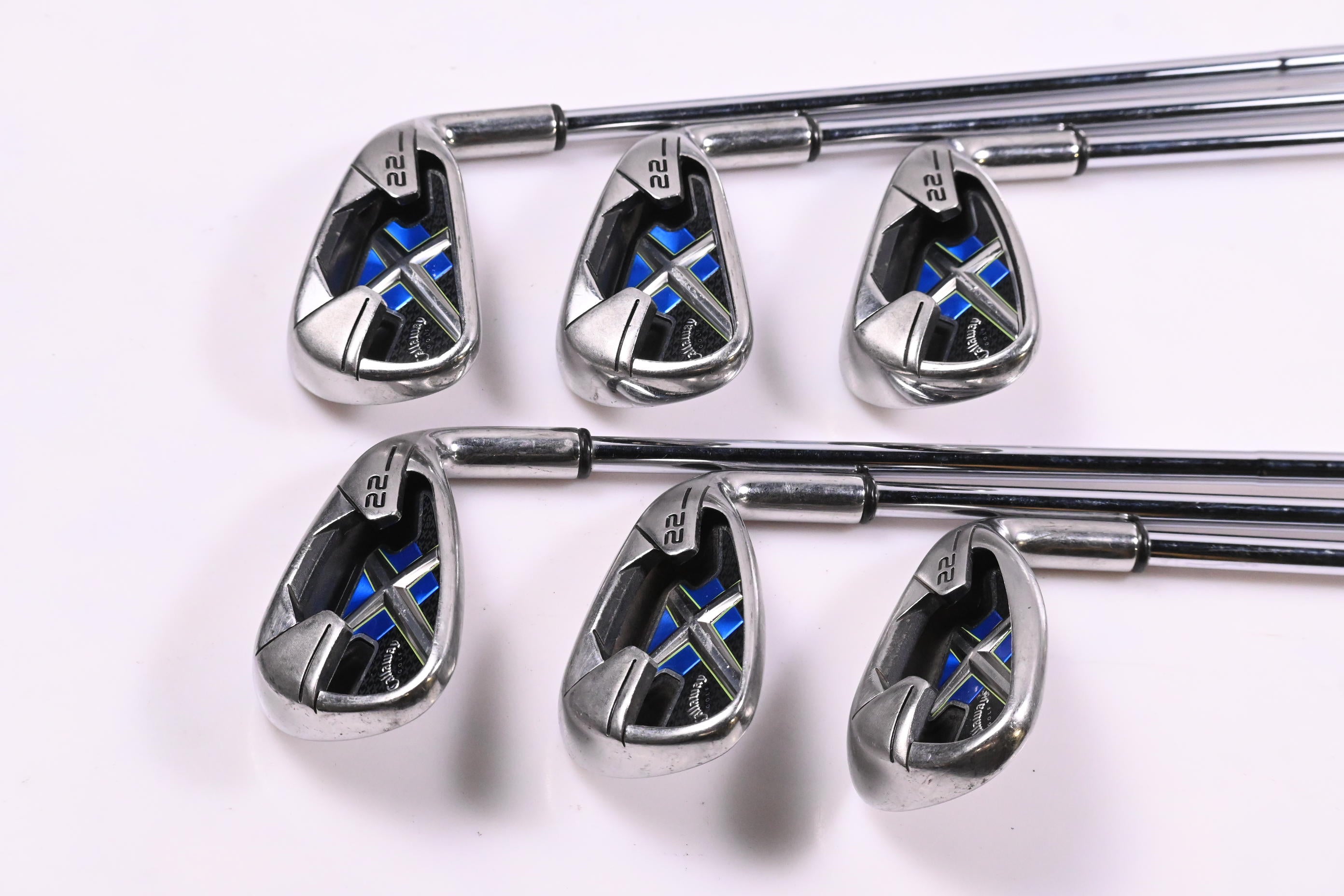 Callaway X-22 Irons / 6-PW+SW / UniFlex Callaway Shafts