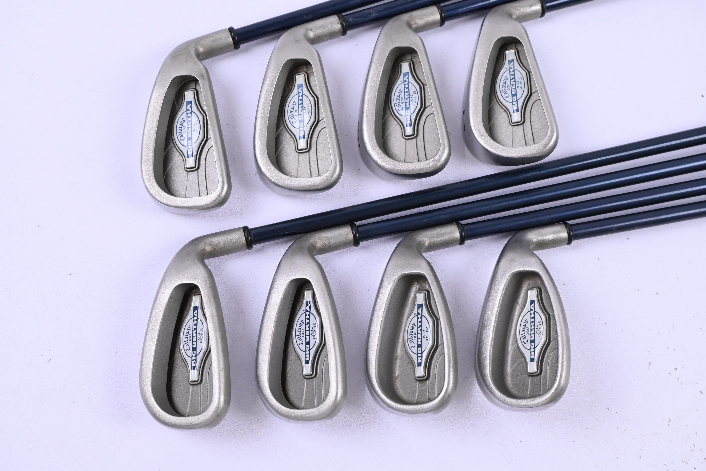 Callaway X-12 Irons / 4-PW+SW / Firm Flex Callaway RCH 99 Shaft