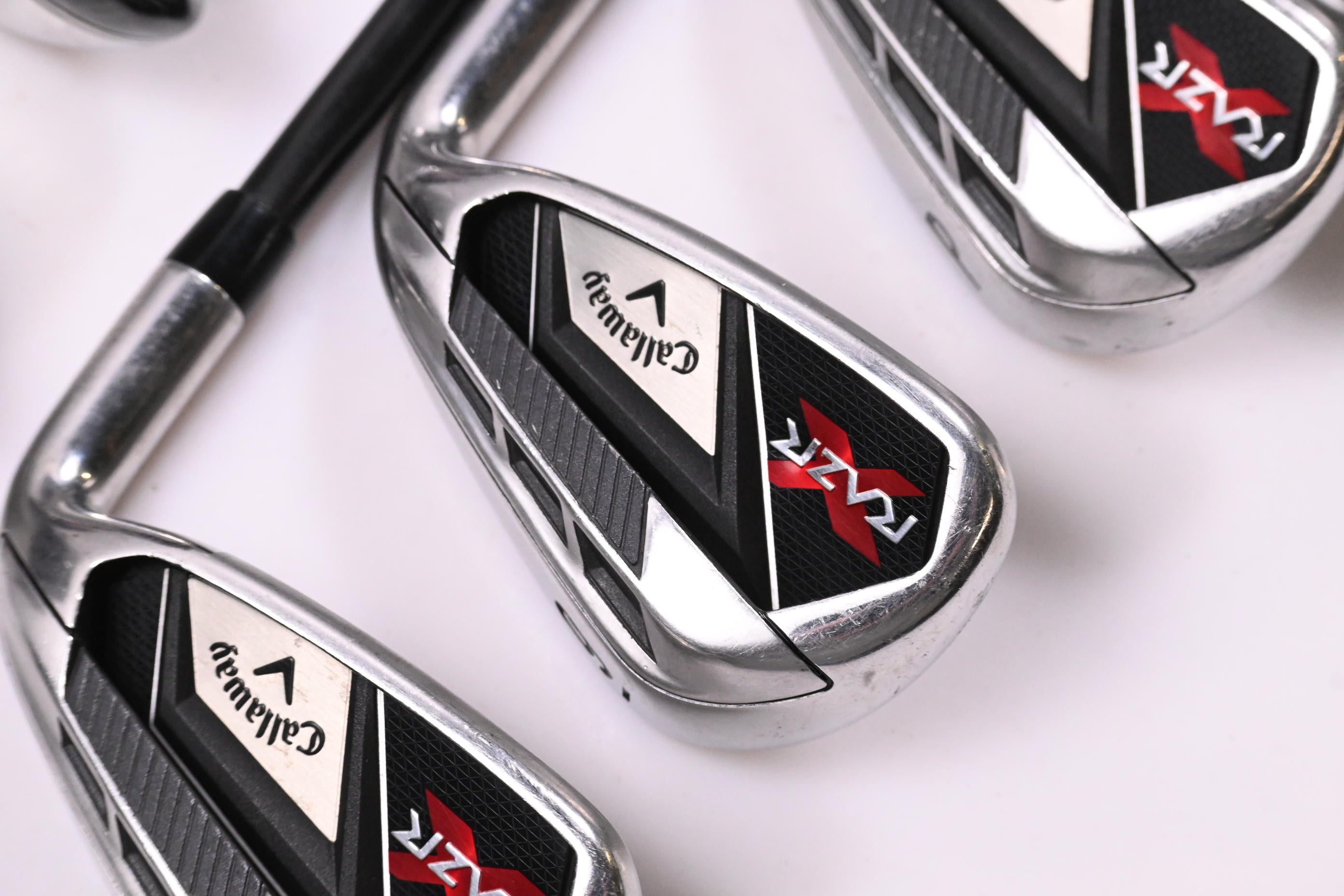 Callaway RAZR X Irons / 4-5H+6-PW+SW / Senior Flex Callaway RAZR X 65 Shafts