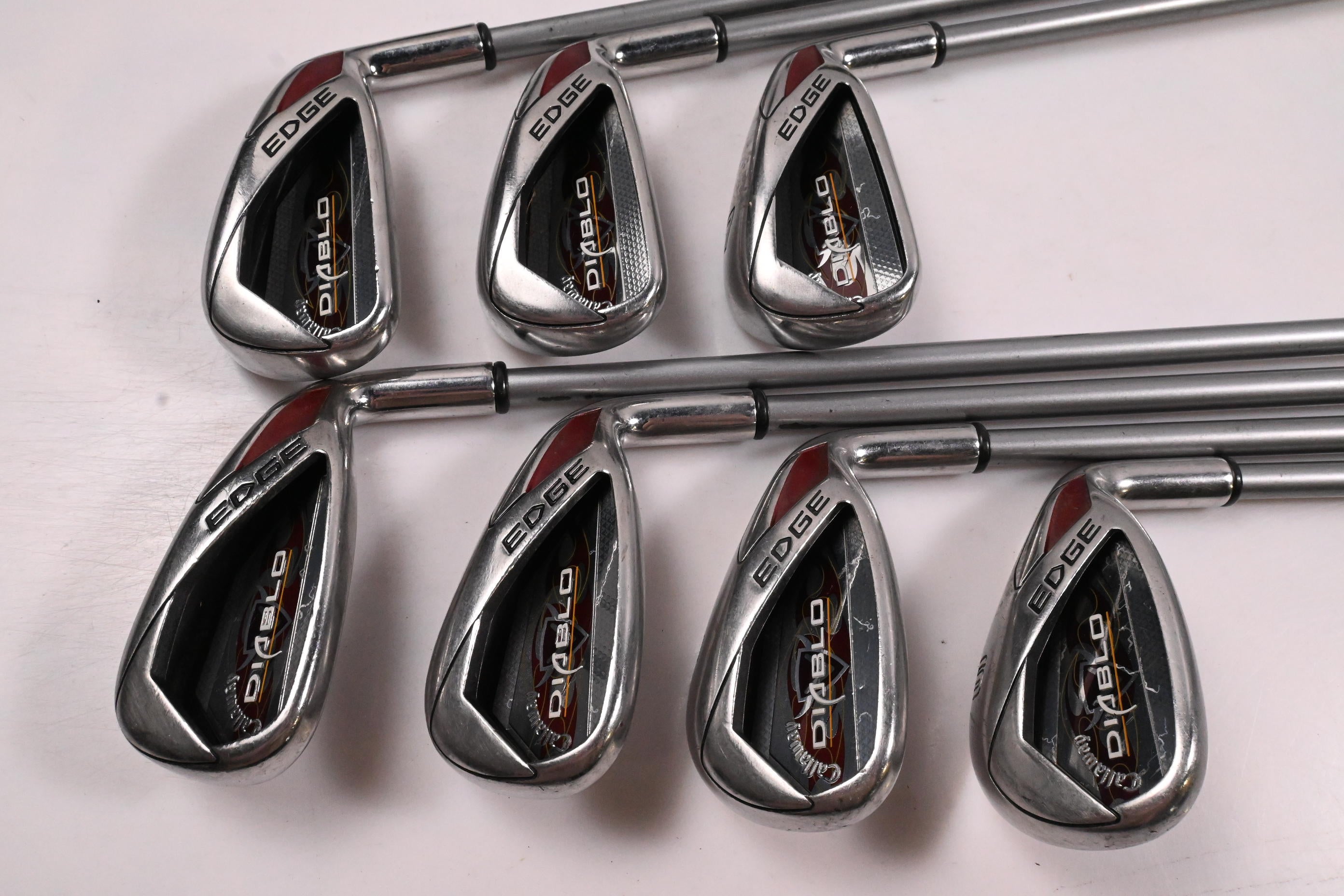 Ladies Callaway Diablo Edge Irons / 5-PW+SW / Ladies Flex Callaway 55 Shafts