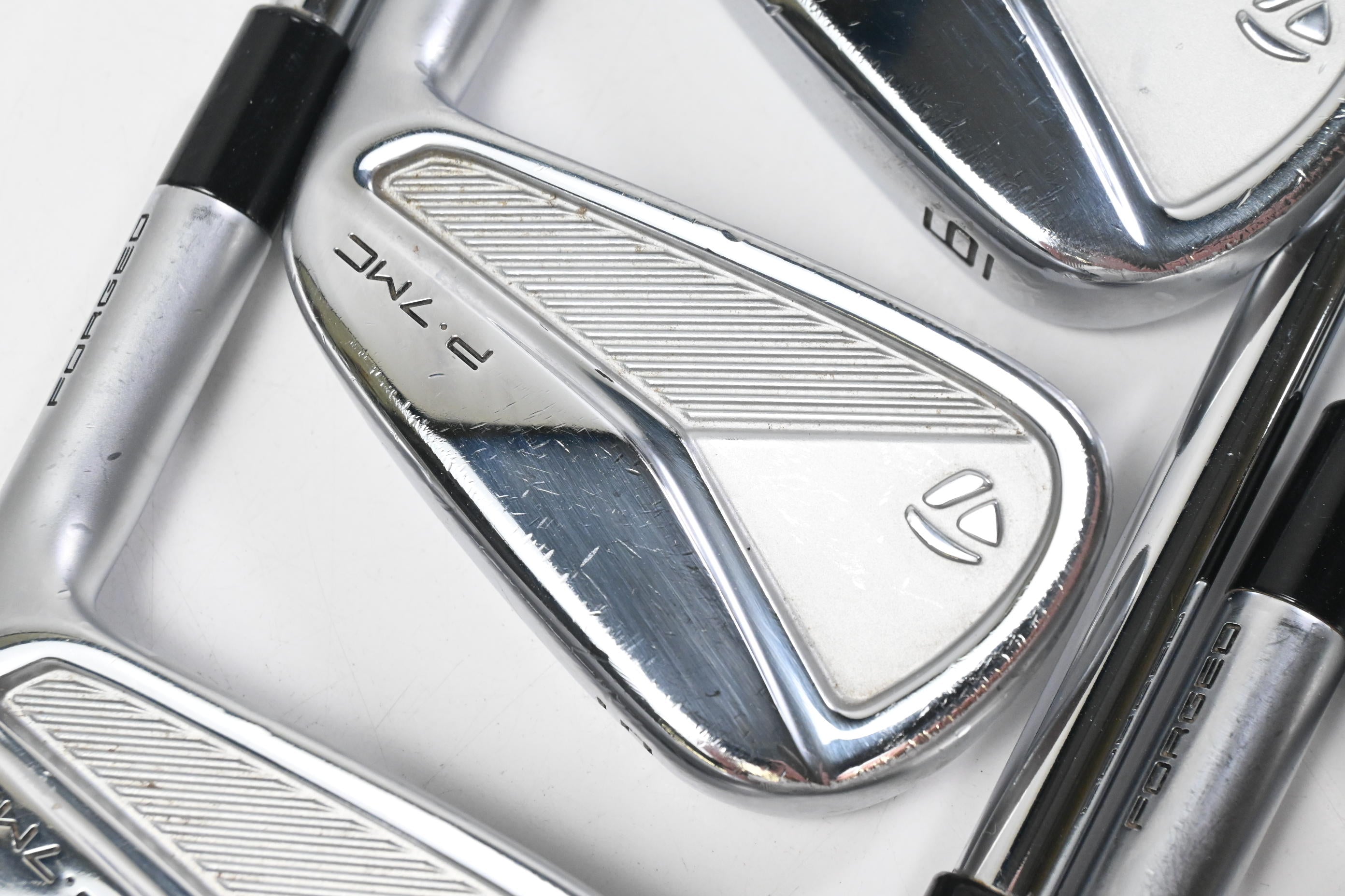 Taylormade P7MC 2023 Irons / 4-PW / Stiff Flex KBS Tour Shafts