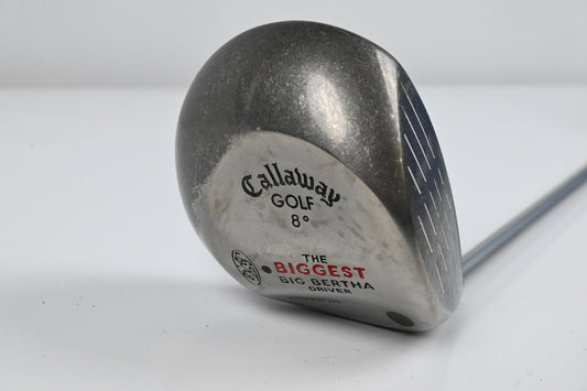 Callaway Biggest Big Bertha Driver / 8 Degree / Firm Flex Callaway Ultra Light