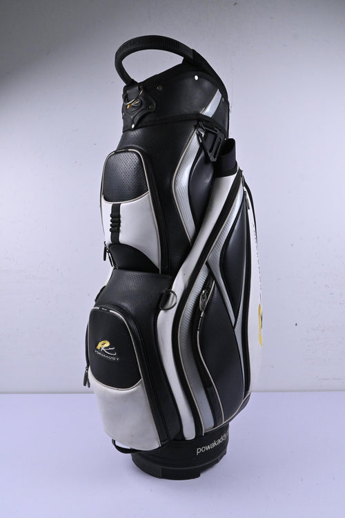 Powakaddy Cart Bag / 14 Way-Divider / Black & White
