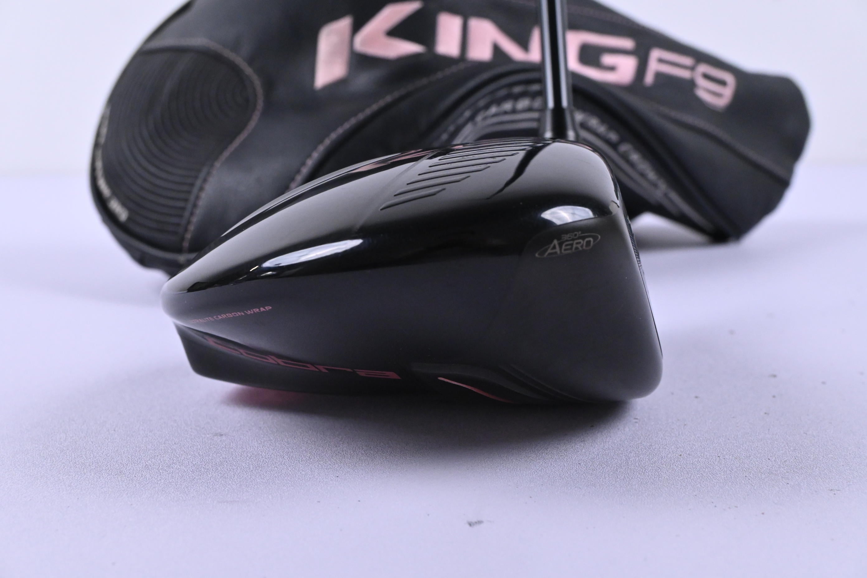 Ladies Cobra King F9 Driver / 12.5 Degree / Ladies Flex Atmos Pink 50 Shaft
