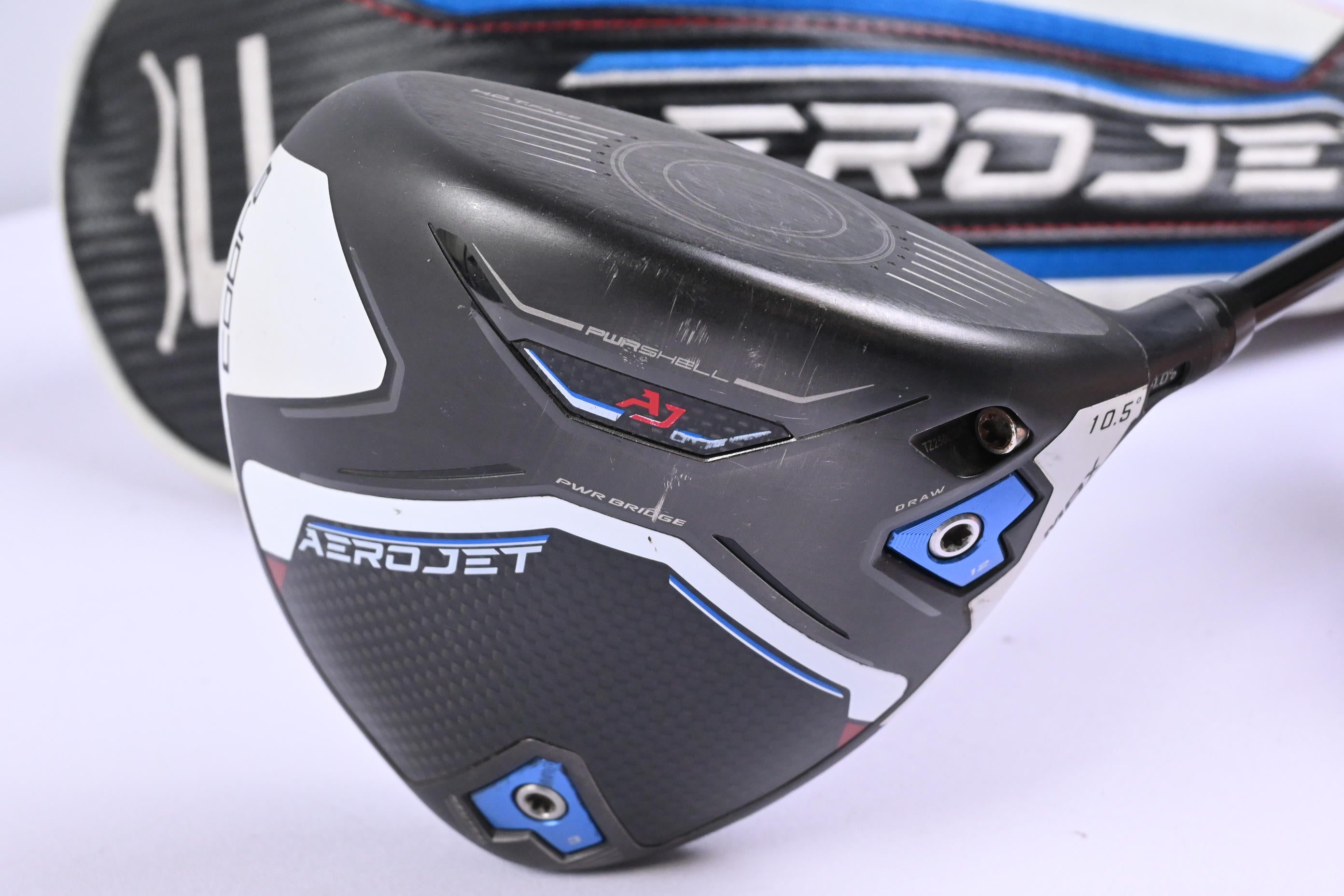 Cobra Aerojet Max Driver / 10.5 Degree / Stiff Flex Kai'li Blue 60 Shaft
