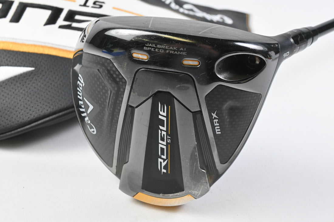 Callaway Rogue ST MAX Driver / 9 Degree / Stiff Flex Tensei AV White 65 Shaft