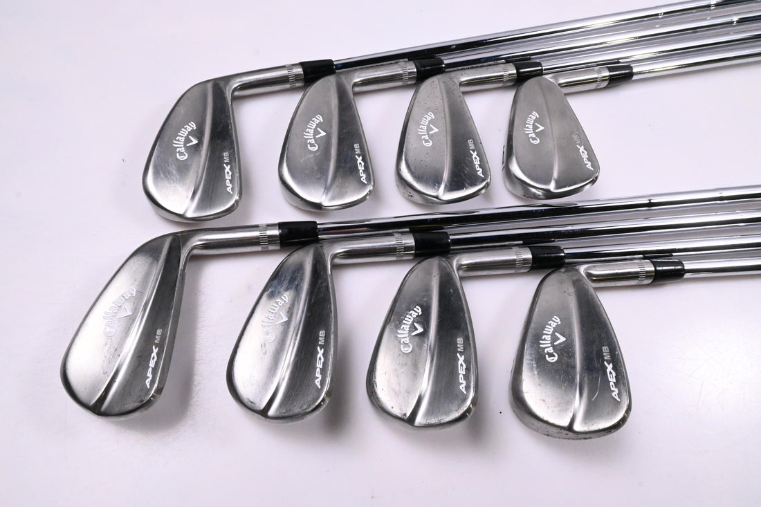 Callaway Apex MB 2018 Irons / 3-PW / Stiff Flex AMT Tour White S300 Shafts