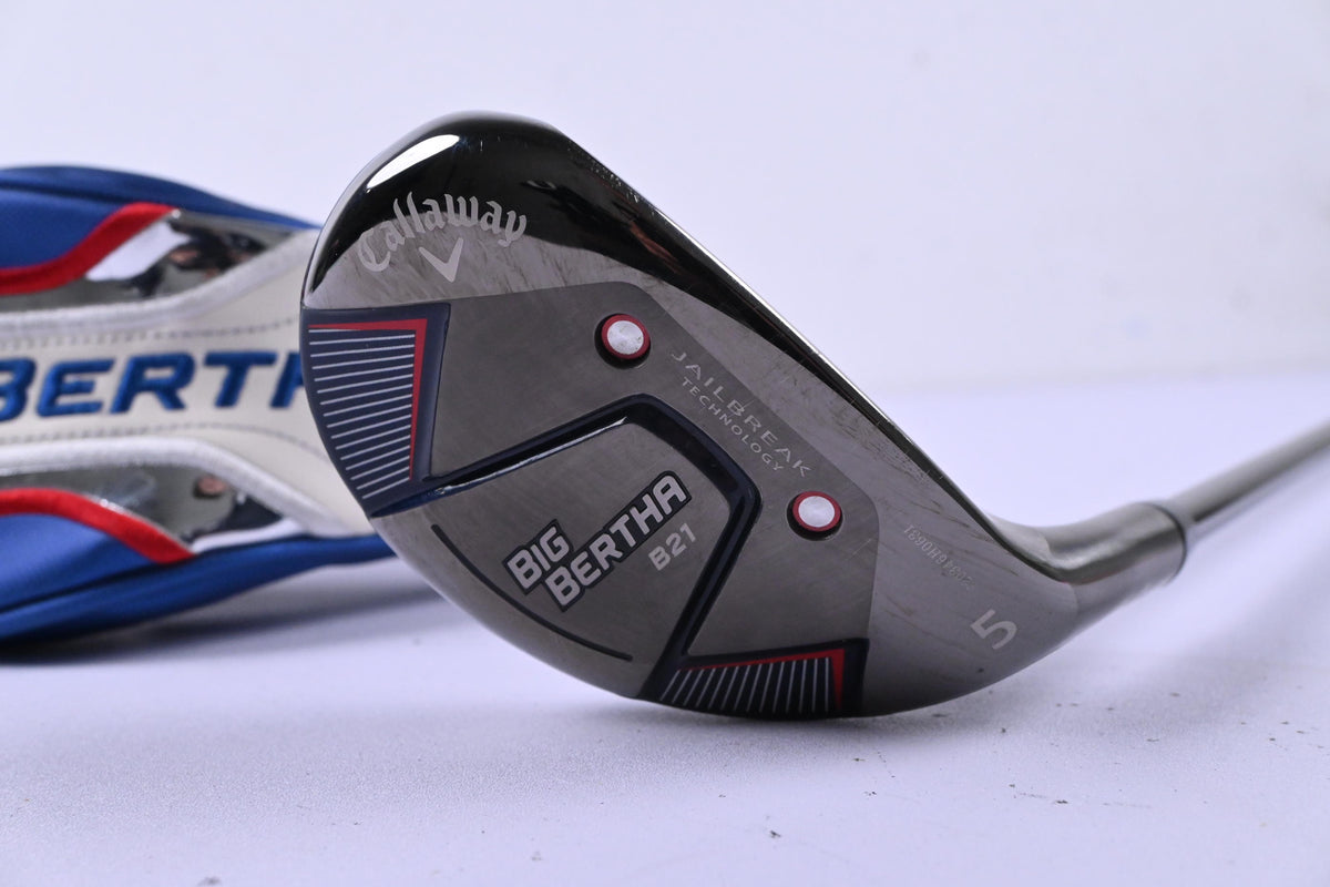 Callaway Big Bertha B21 #5 Hybrid / 24 Degree / Senior Flex Big Bertha RCH 65