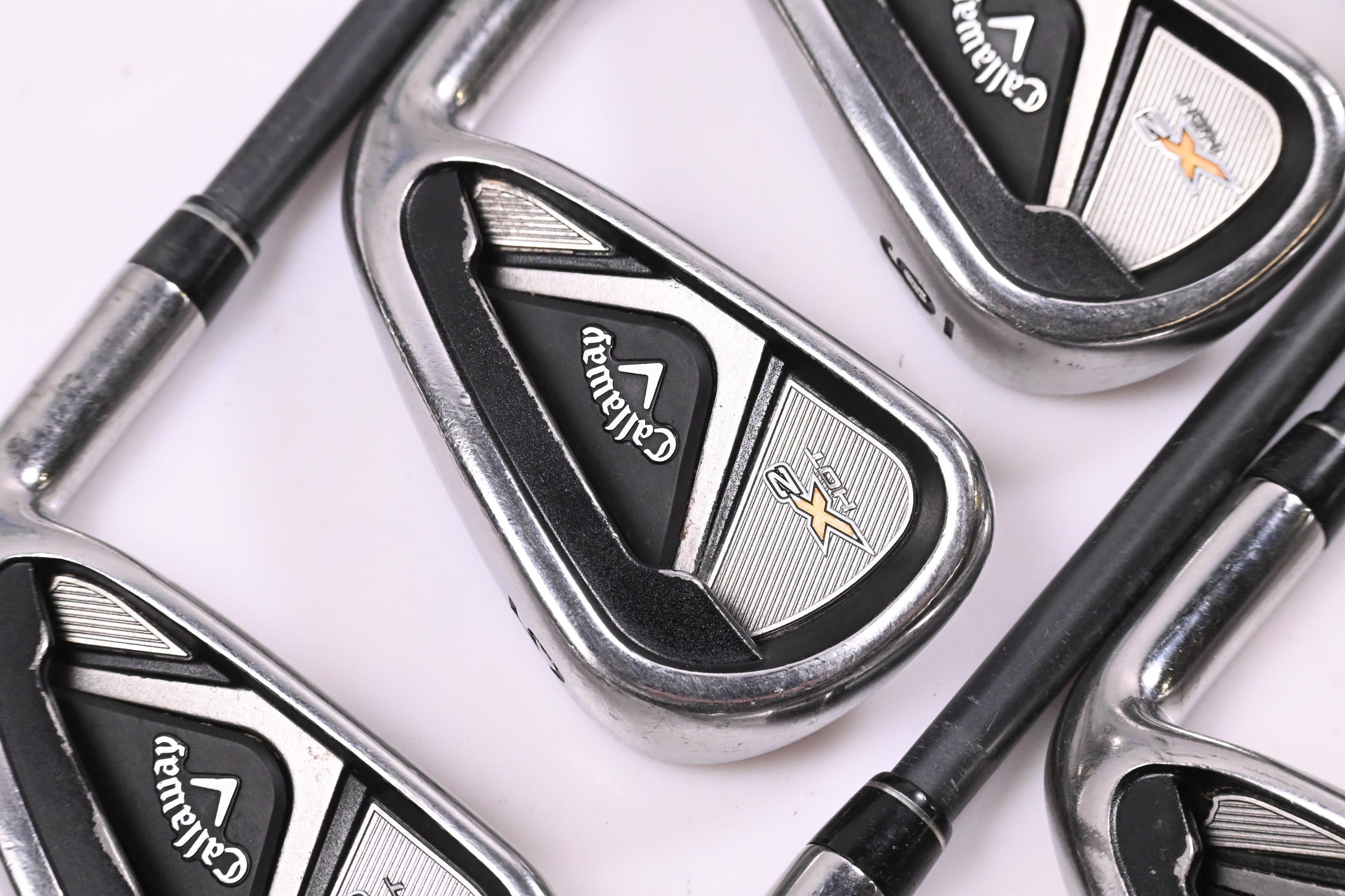 Callaway X2 Hot Irons / 4-PW+SW / Regular Flex Callaway 60 Shafts
