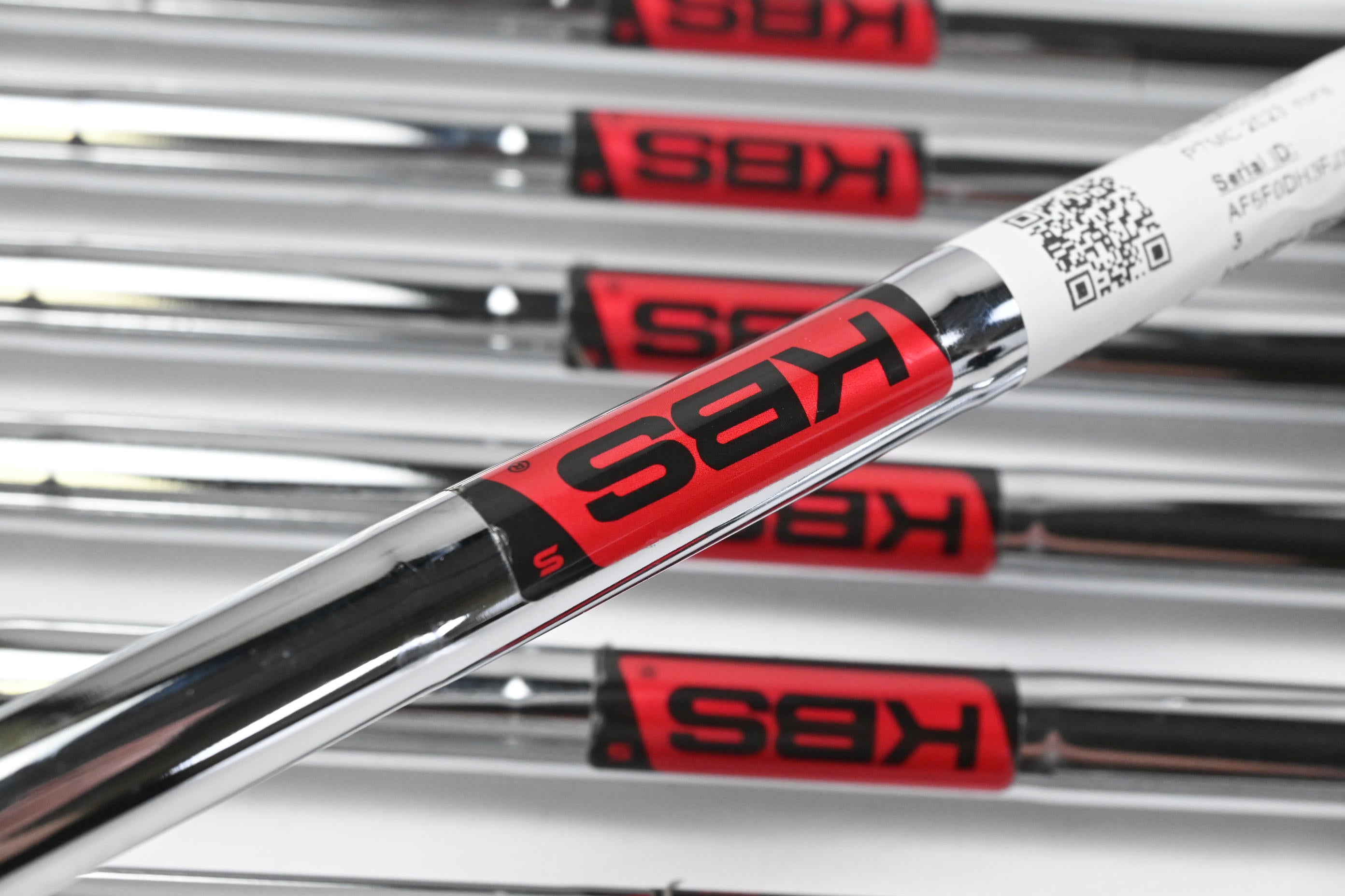 Taylormade P7MC 2023 Irons / 4-PW / Stiff Flex KBS Tour Shafts