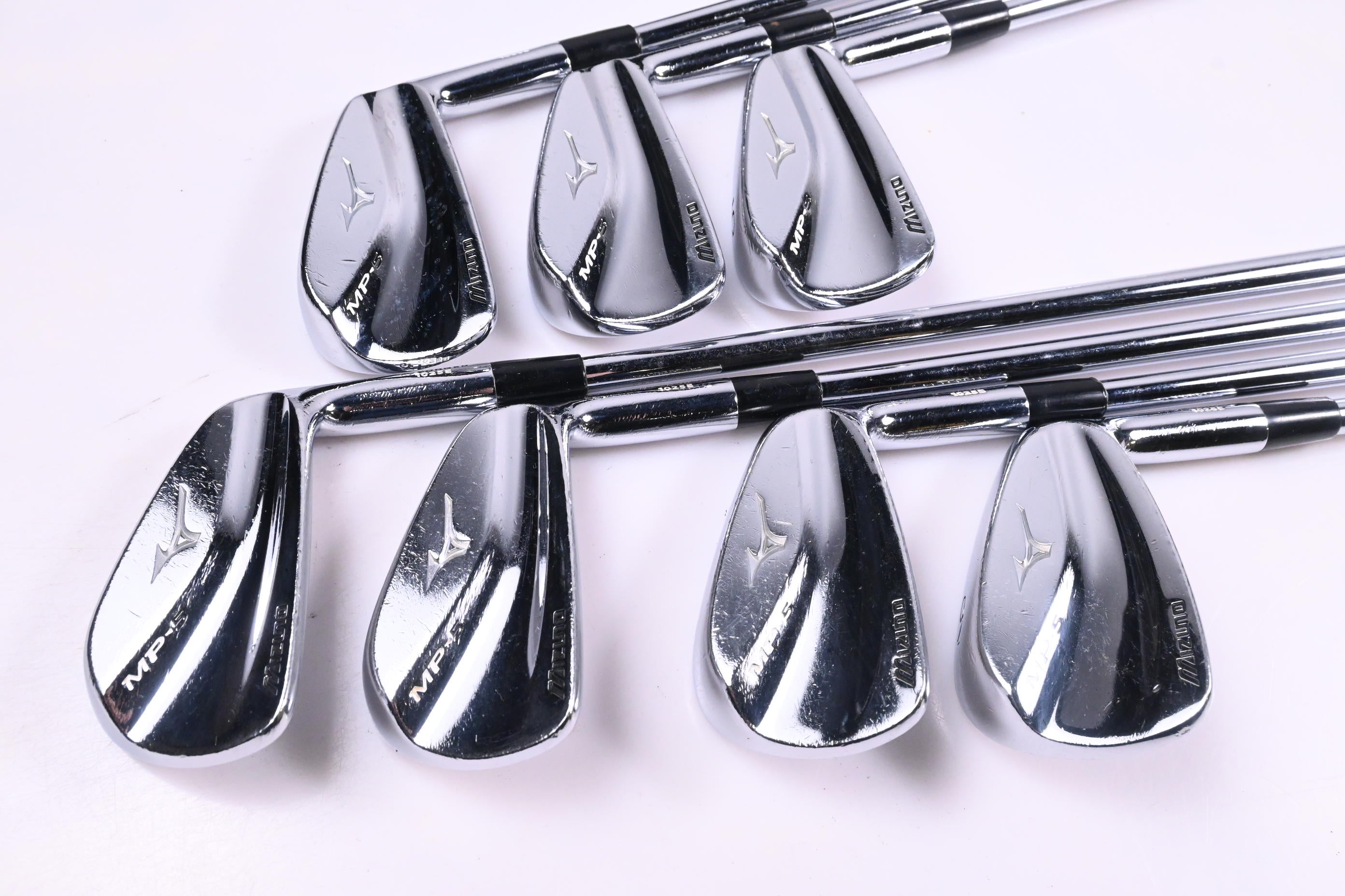 Mizuno MP-5 Irons / 3-9i / Stiff Flex Project X Rifle Shafts