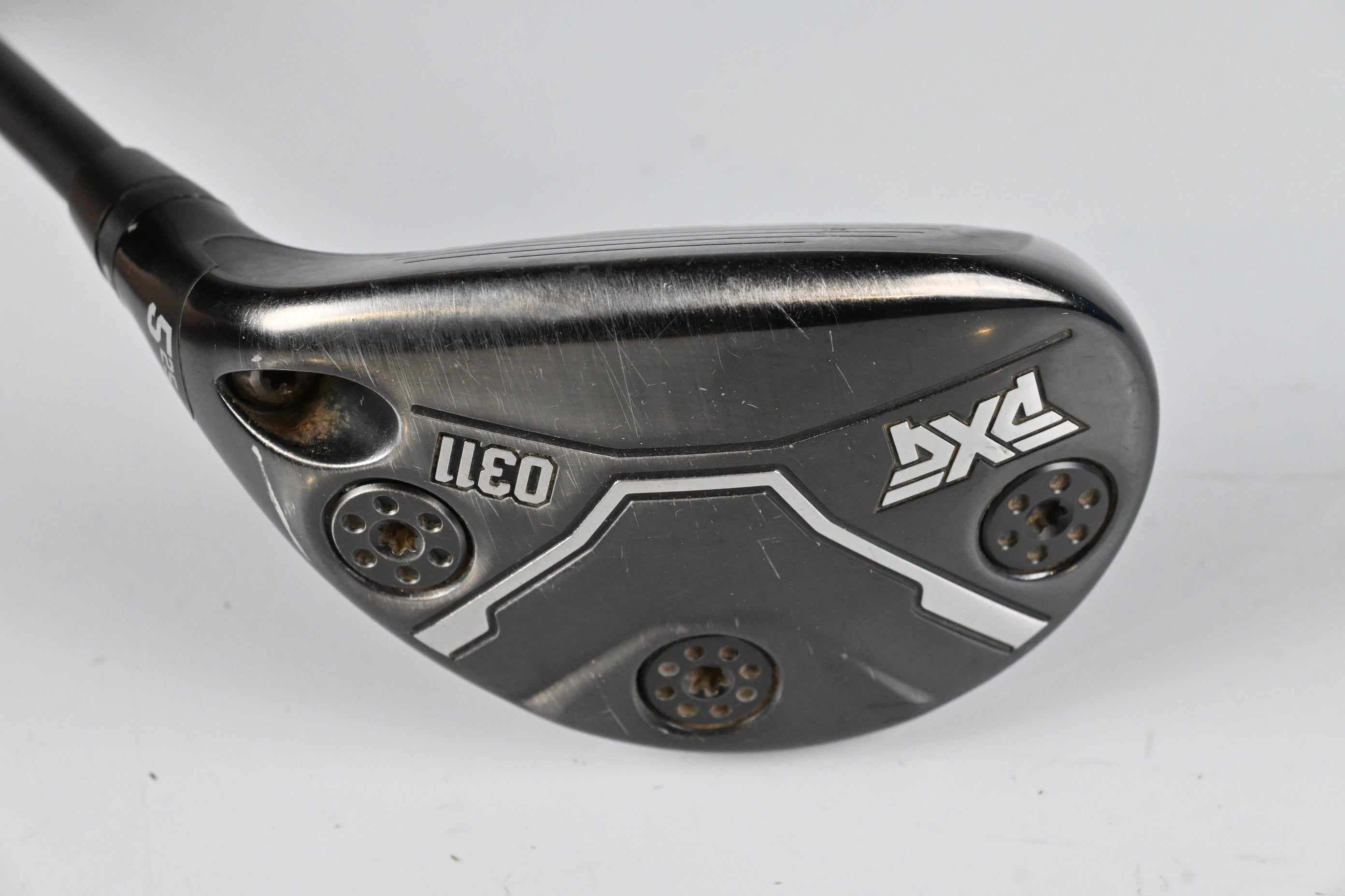 Left Hand PXG 0311 Black Ops #5 Hybrid / 25 Degree / Stiff Flex MMT 80