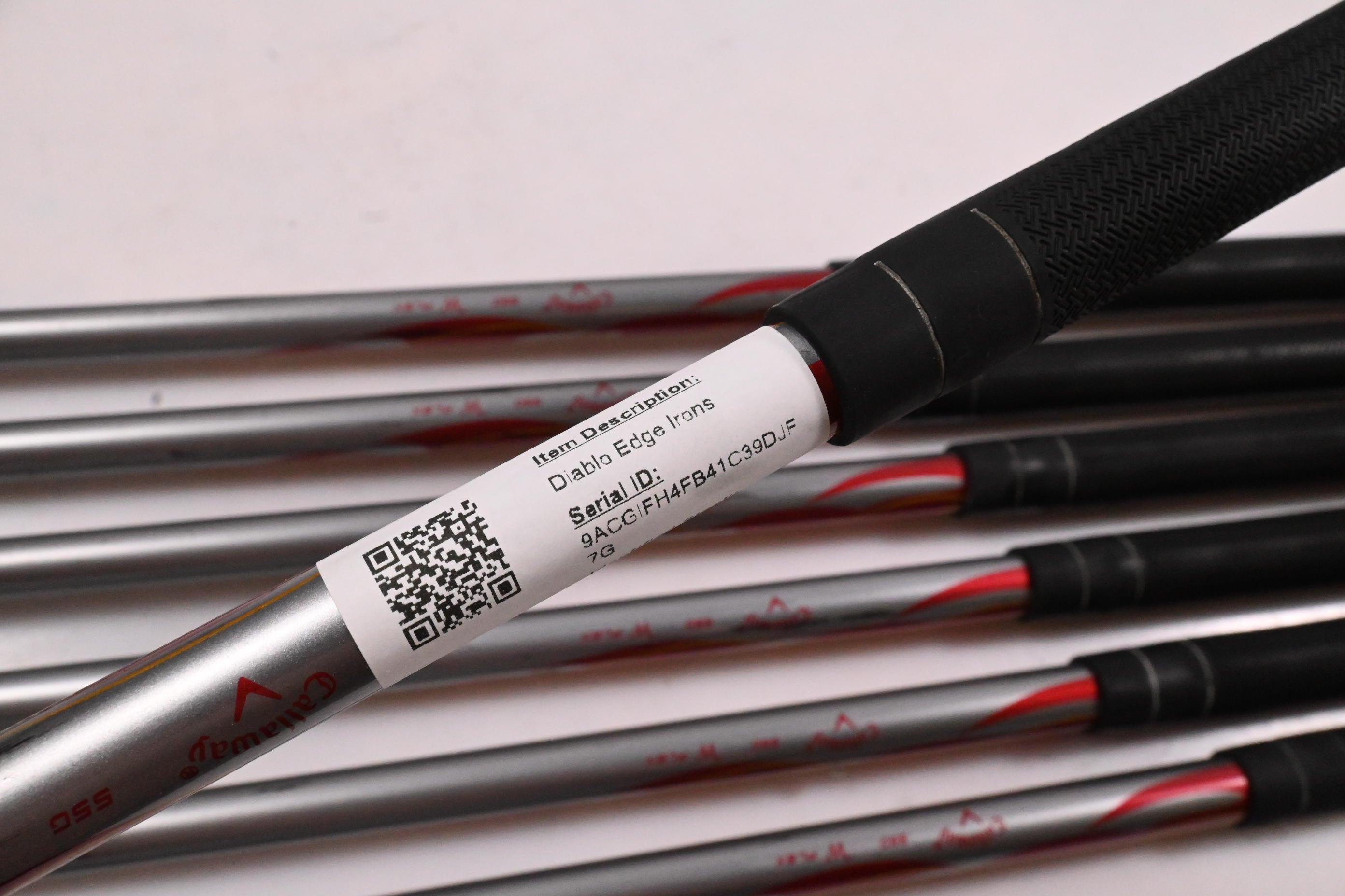 Ladies Callaway Diablo Edge Irons / 5-PW+SW / Ladies Flex Callaway 55 Shafts
