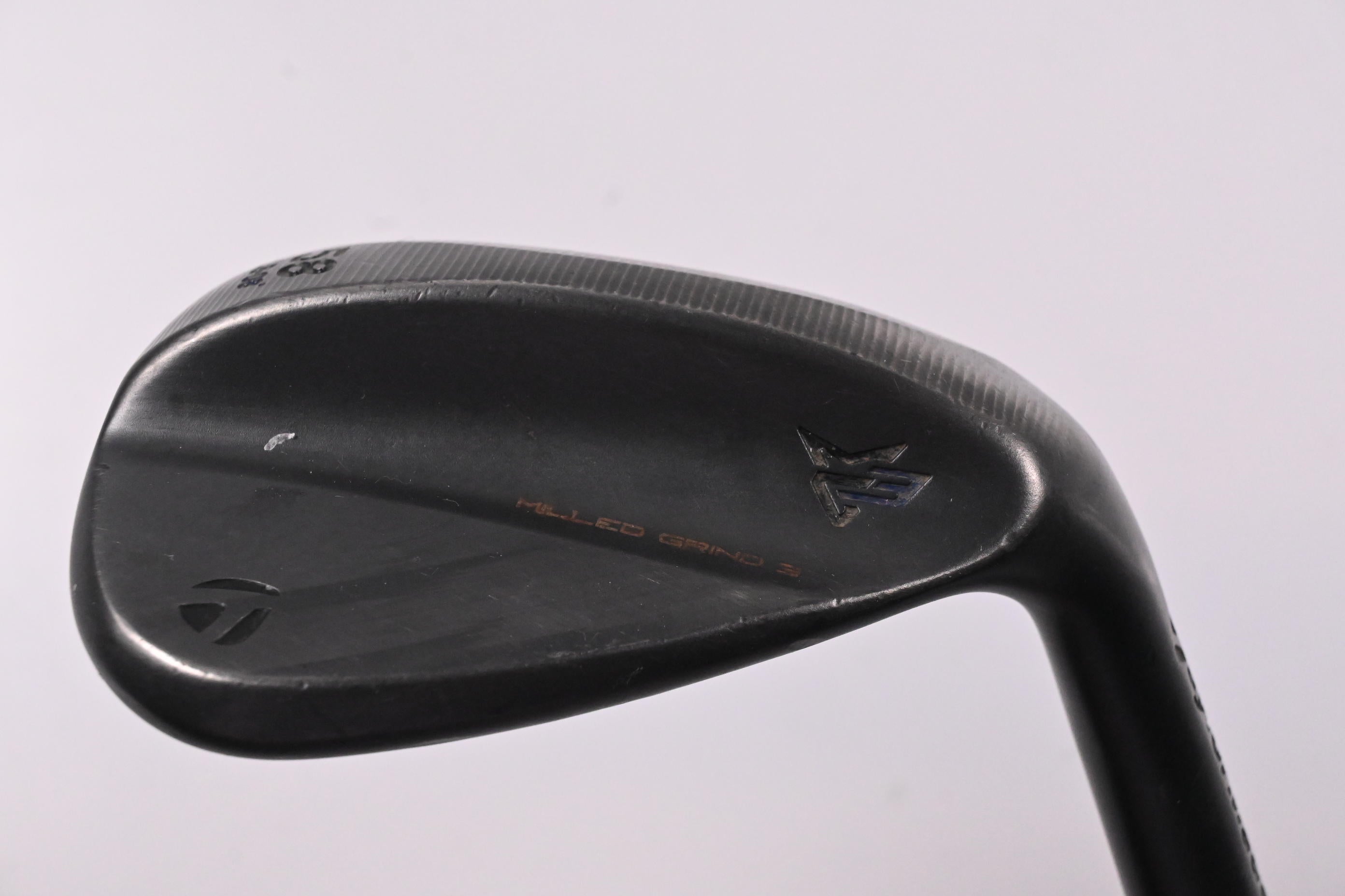 Taylormade Milled Grind 3 Black Lob Wedge / 58 Degree / Stiff Flex Dynamic Gold