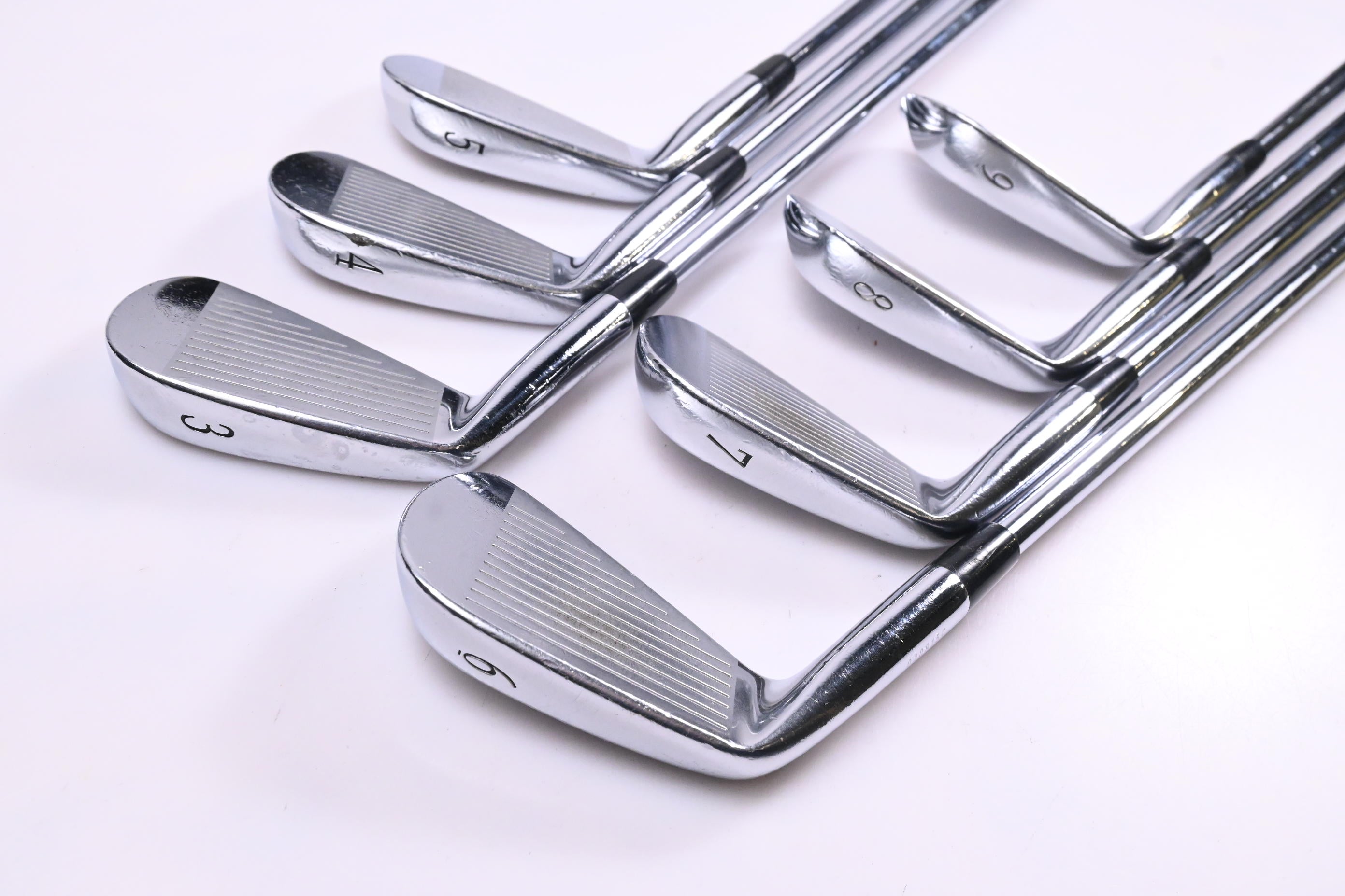 Mizuno MP-5 Irons / 3-9i / Stiff Flex Project X Rifle Shafts