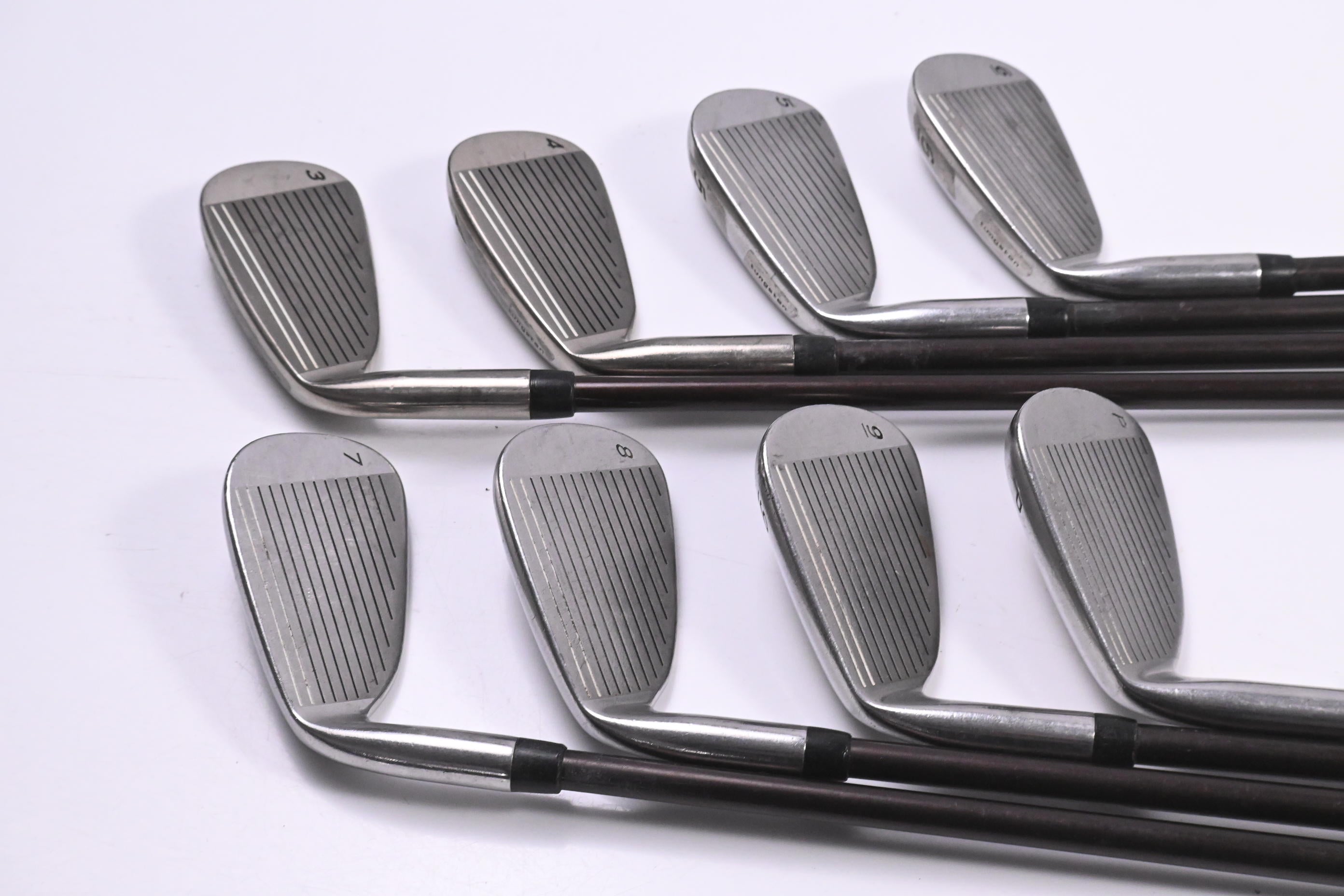 Taylormade Firesole Irons / 3-PW / Regular Flex Taylormade Bubble R-80 Shafts