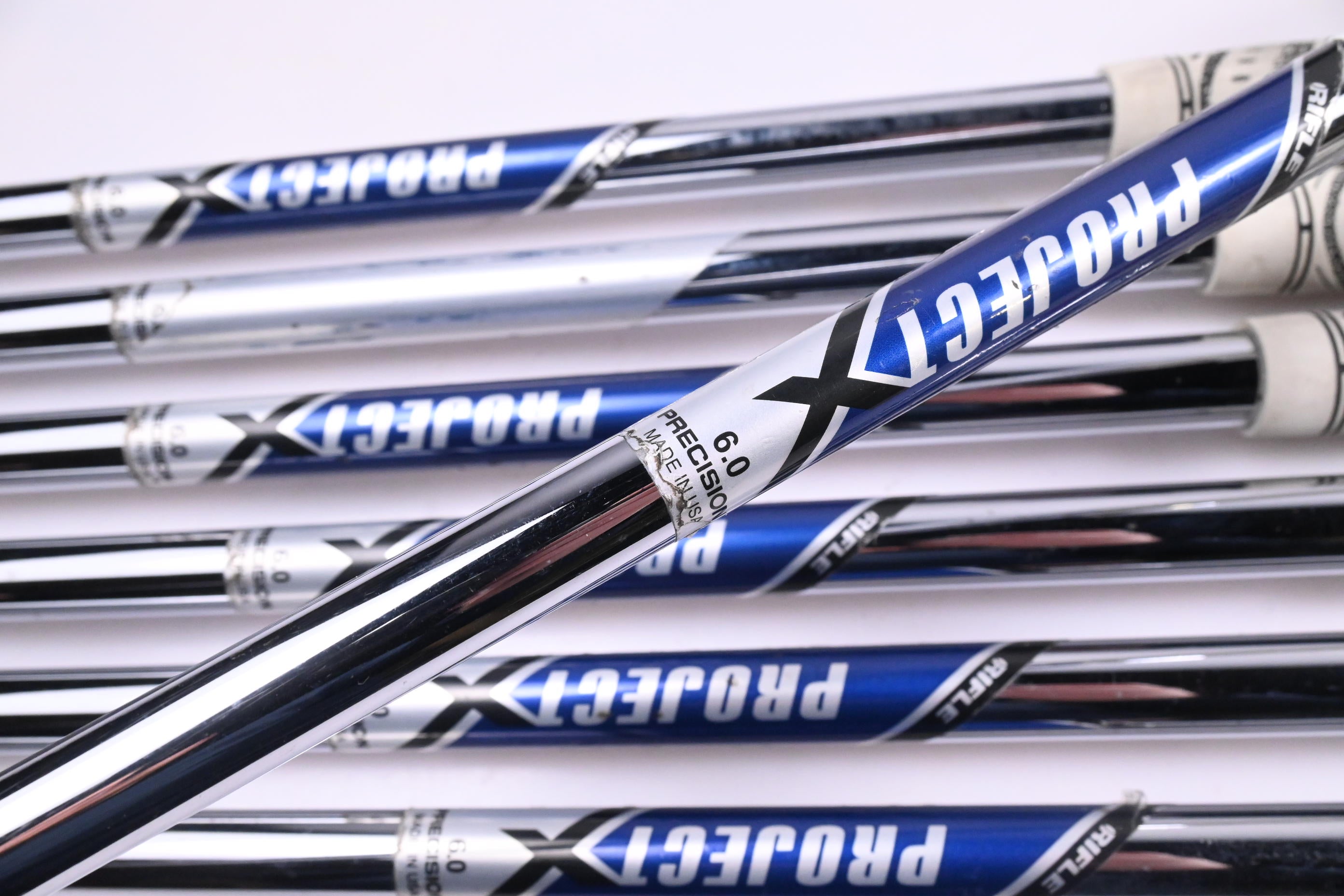 Mizuno MP-5 Irons / 3-9i / Stiff Flex Project X Rifle Shafts