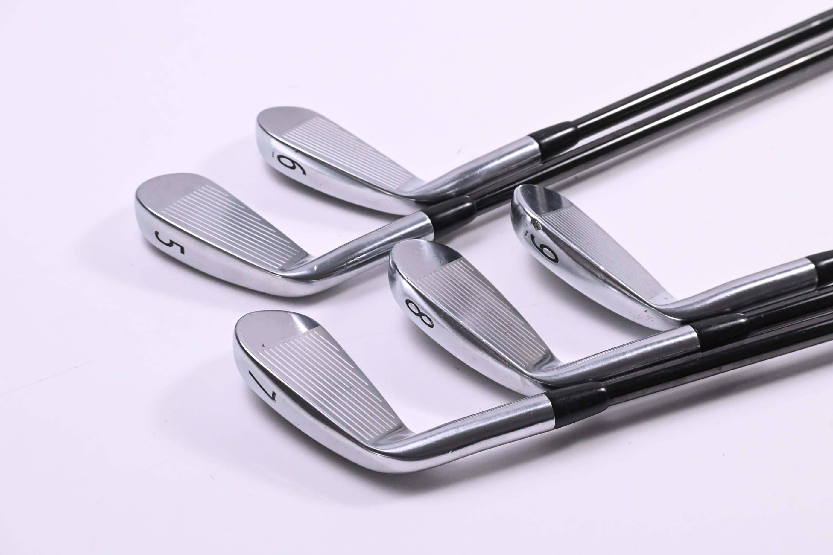 Titleist 718 CB Irons / 5-9i / Stiff Flex KBS $-Taper 125 Shafts