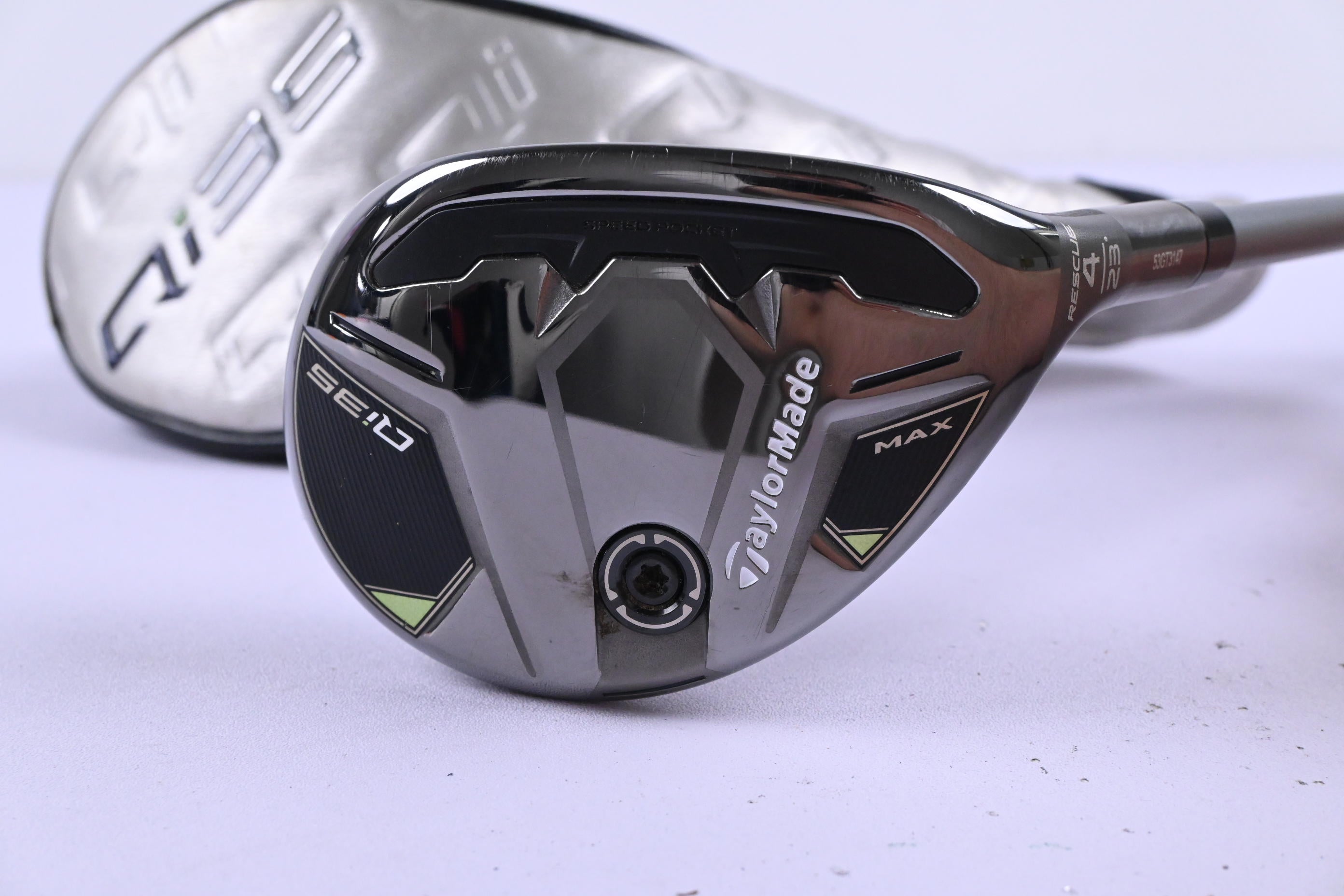 Taylormade Qi35 Max #4 Hybrid / 23 Degree / Stiff Flex Fujikura Air Speeder 60