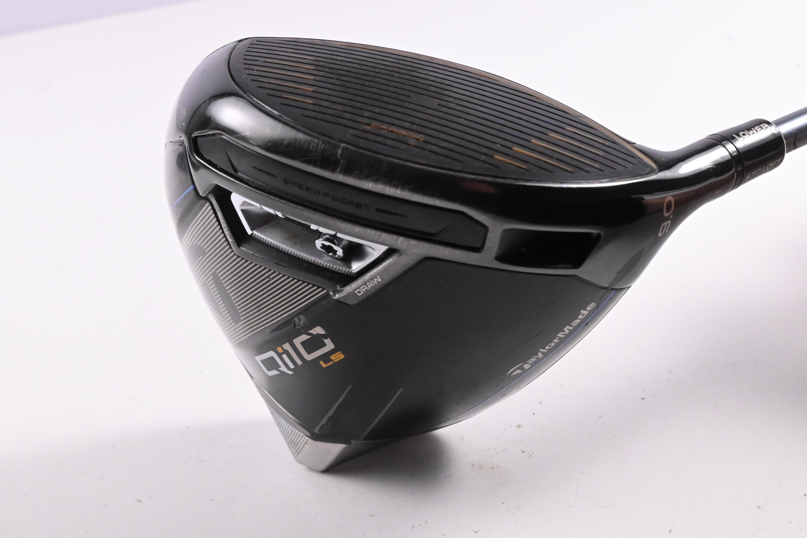Taylormade Qi10 LS Driver / 9 Degree / Stiff Flex Matrix Ozik MFS Red Tie Q4 60