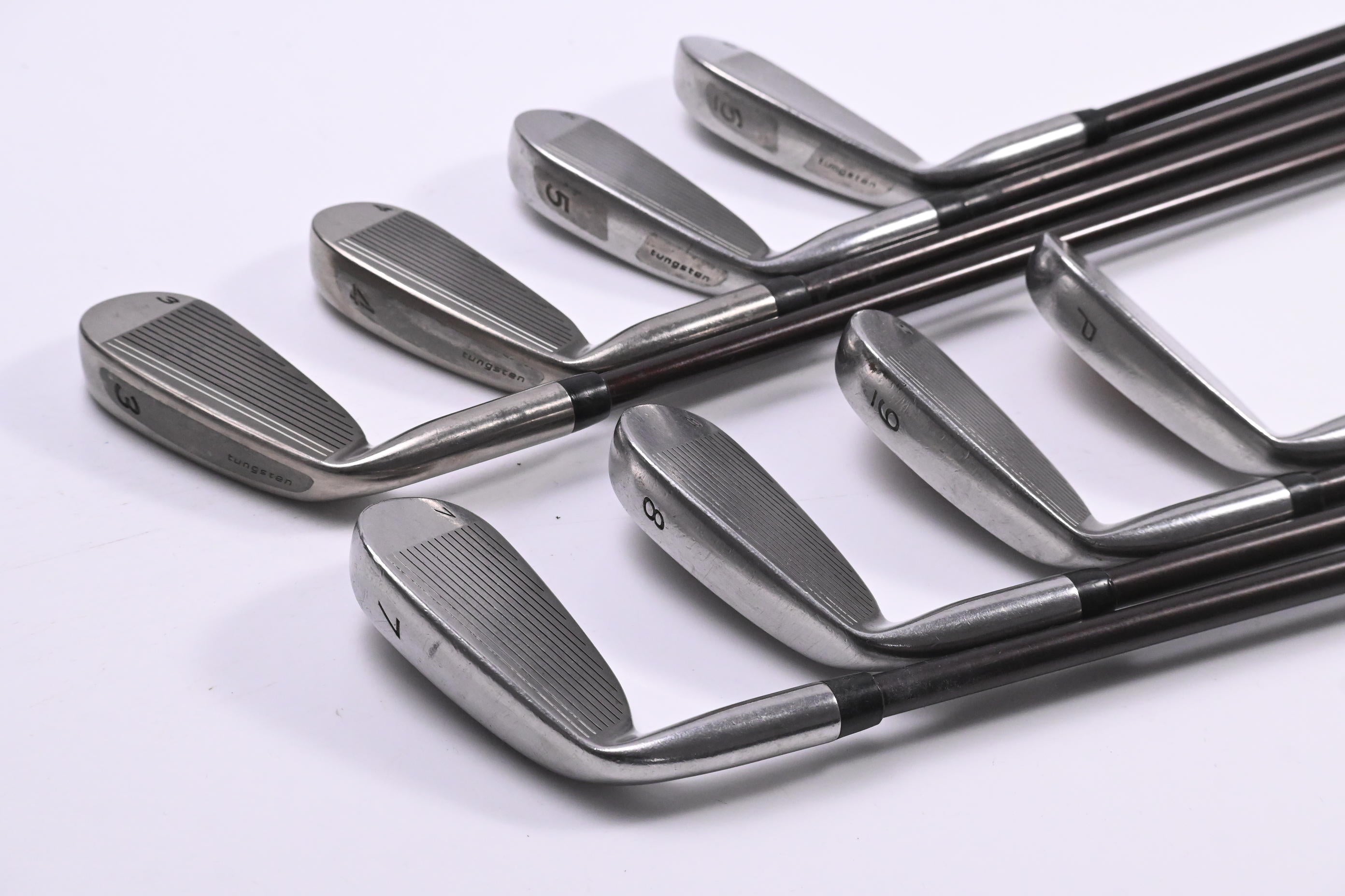 Taylormade Firesole Irons / 3-PW / Regular Flex Taylormade Bubble R-80 Shafts