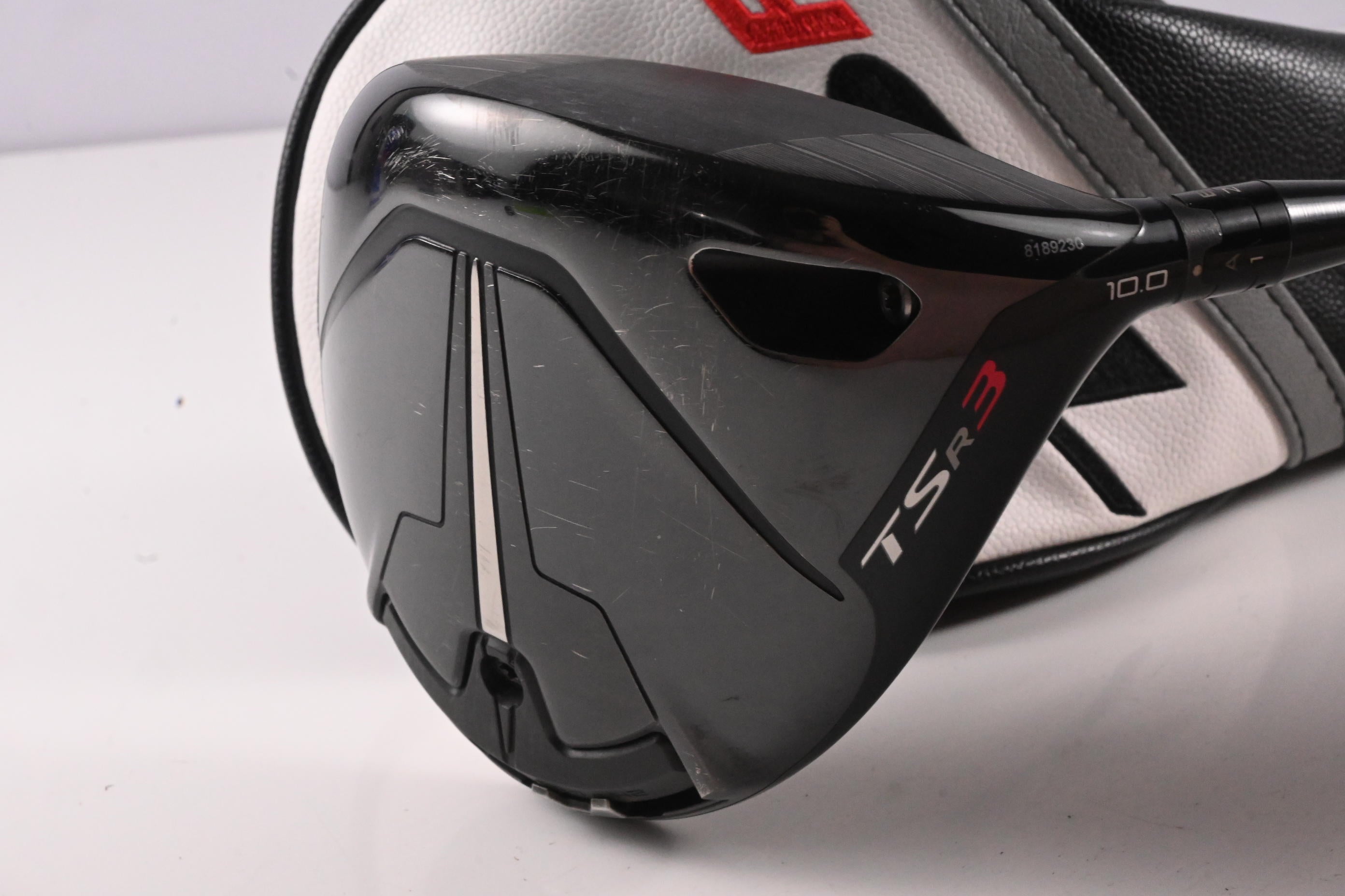 Titleist TSR3 Driver / 10 Degree / Stiff Flex HZRDUS Smoke Black RDX 60 Shaft