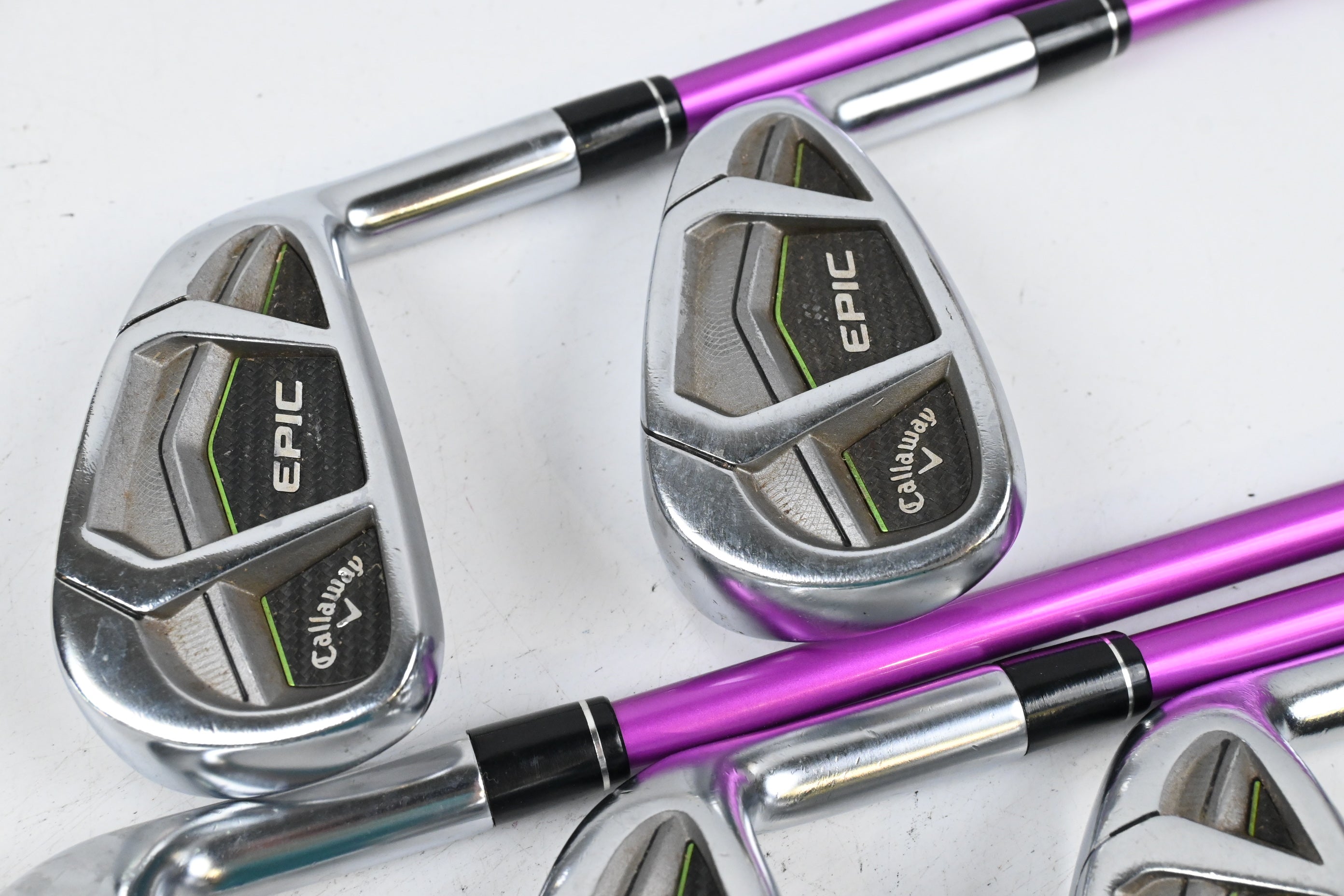 Ladies Callaway Epic Irons / 7-PW+GW / Ladies Flex Rexis Xela Shafts