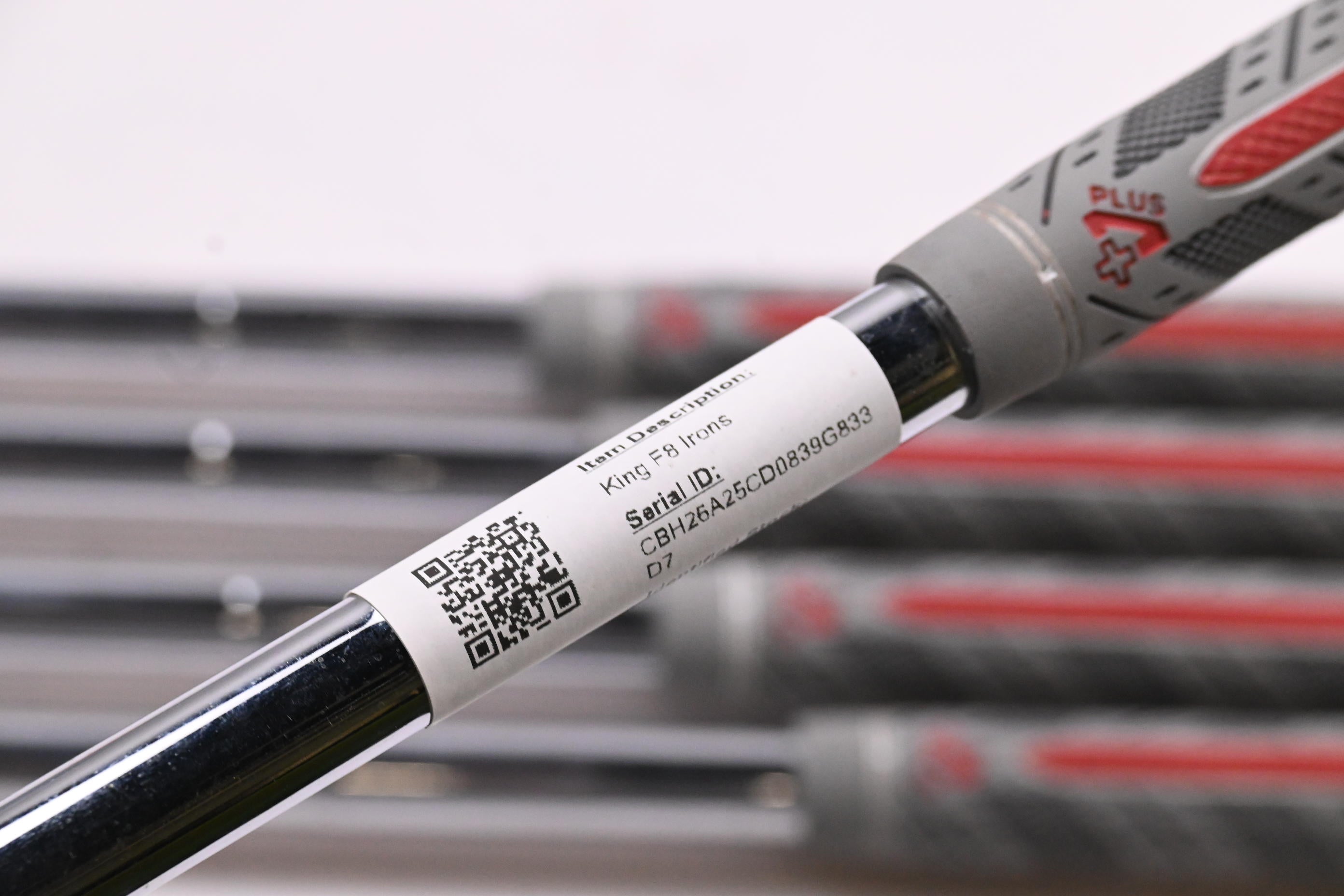 Cobra King F8 Irons / 6-PW / Regular Flex XP 90 Shafts