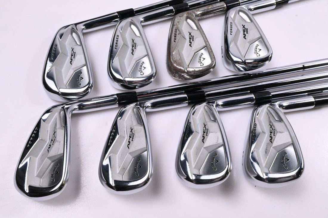 Callaway Apex Pro 19 Irons / 3-PW / Stiff Flex Dynamic Gold 120 S400 Shafts