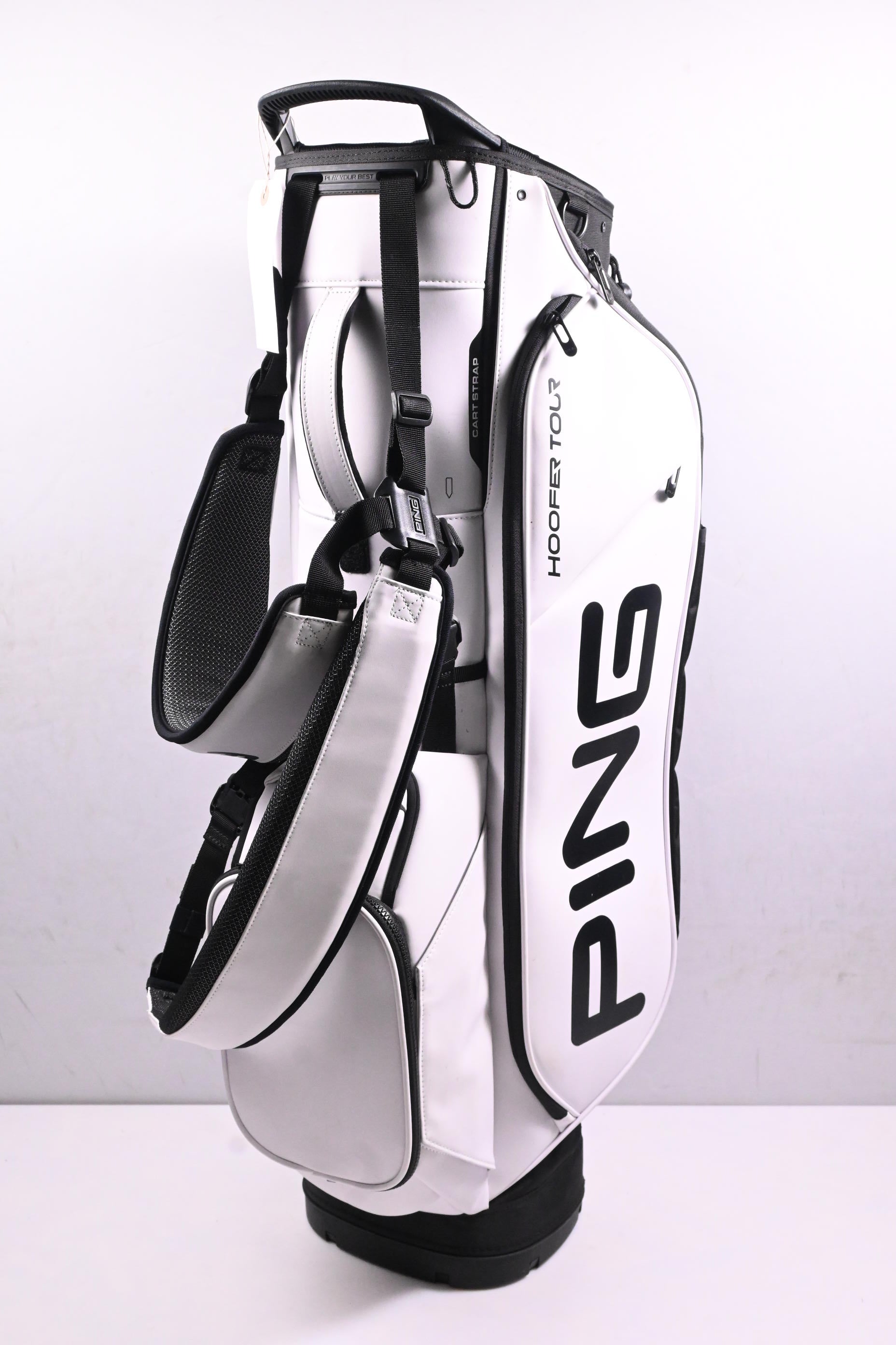 Ping Hoofer Tour Stand Bag / 5-Way Divider / White, Black