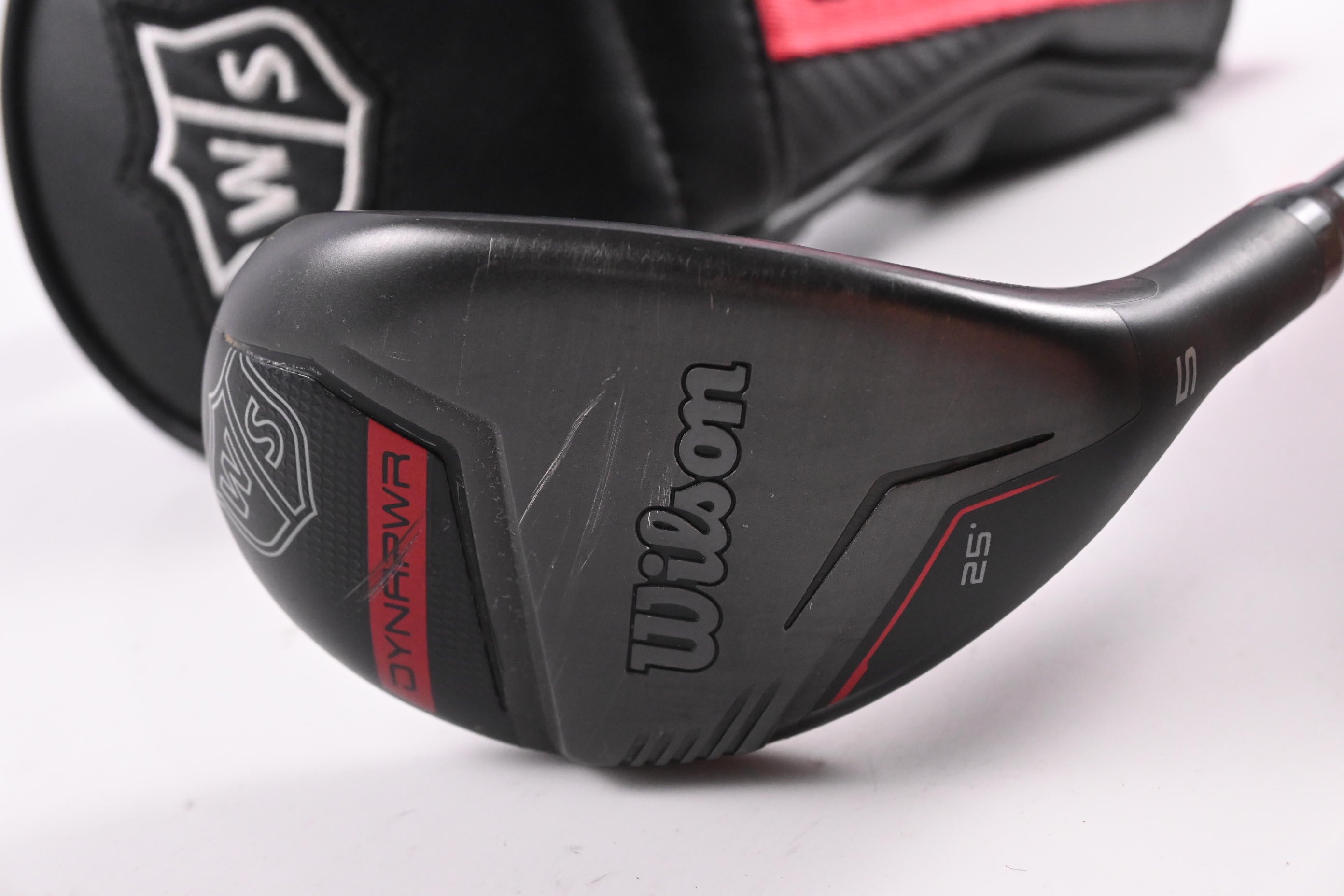 Wilson Dynapower 2023 #5 Hybrid / 25 Degree / Regular Flex HZRDUS Smoke Red RDX