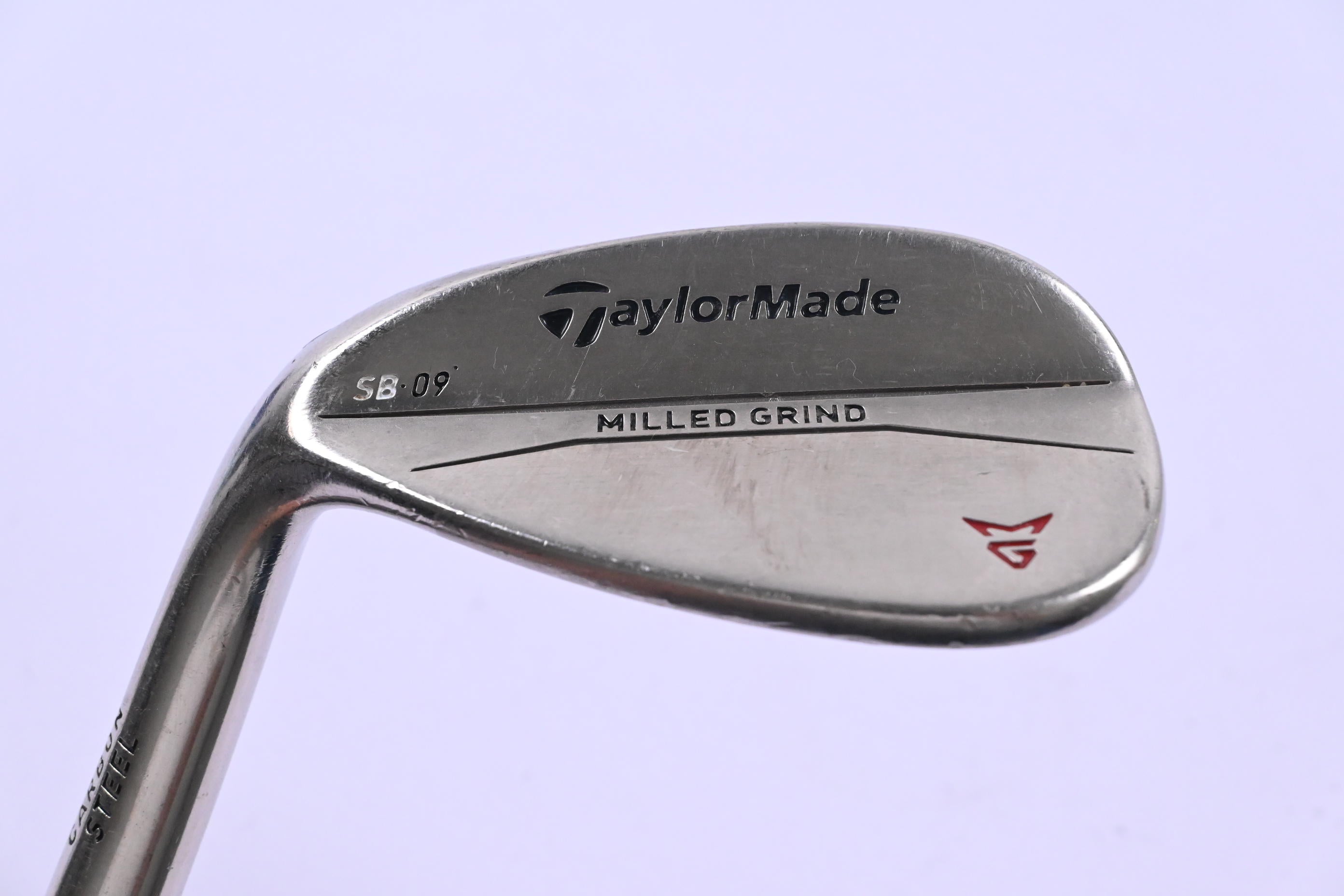 Left Hand Taylormade Milled Grind Gap Wedge / 52 Degree / Wedge Flex Shaft