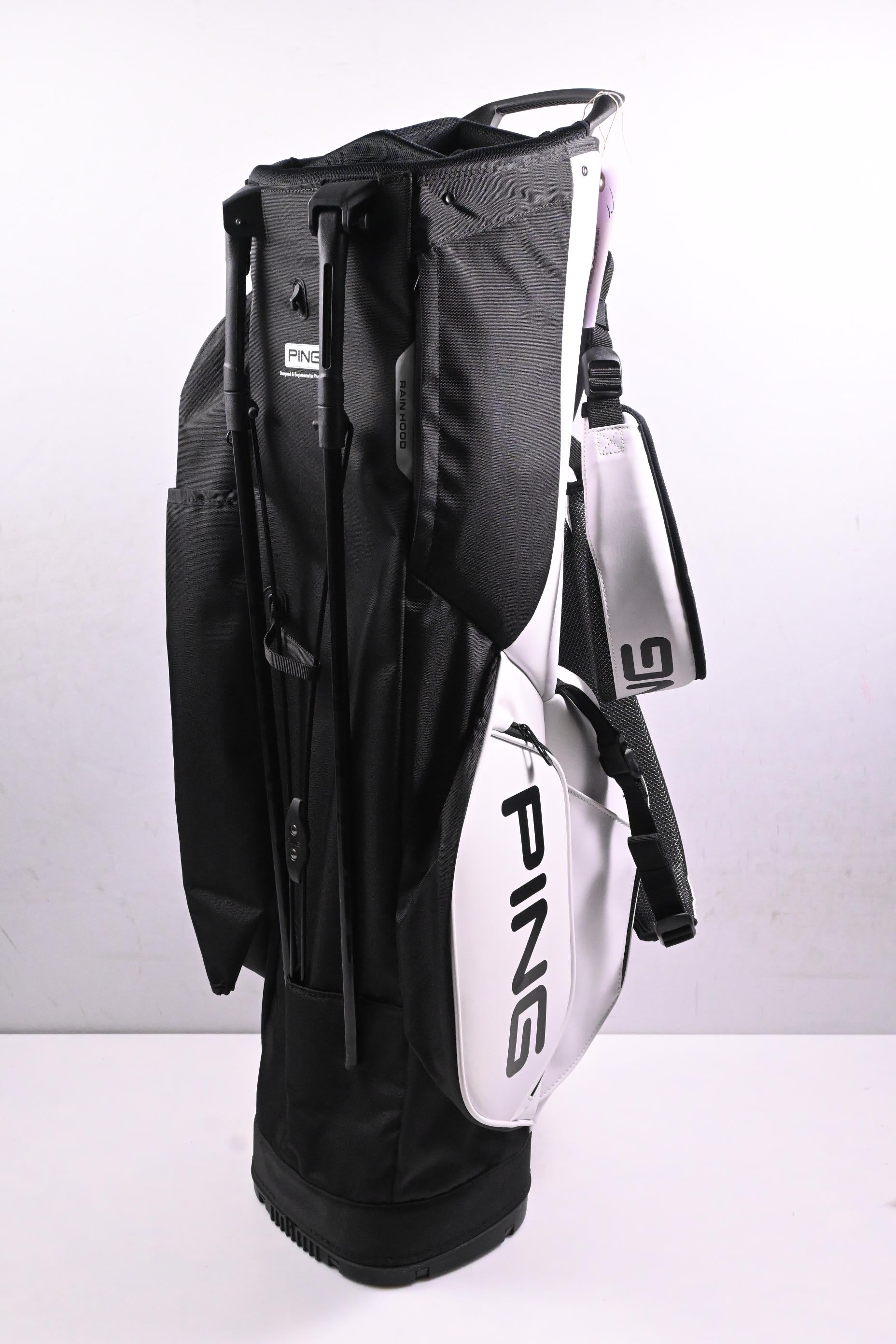 Ping Hoofer Tour Stand Bag / 5-Way Divider / White, Black