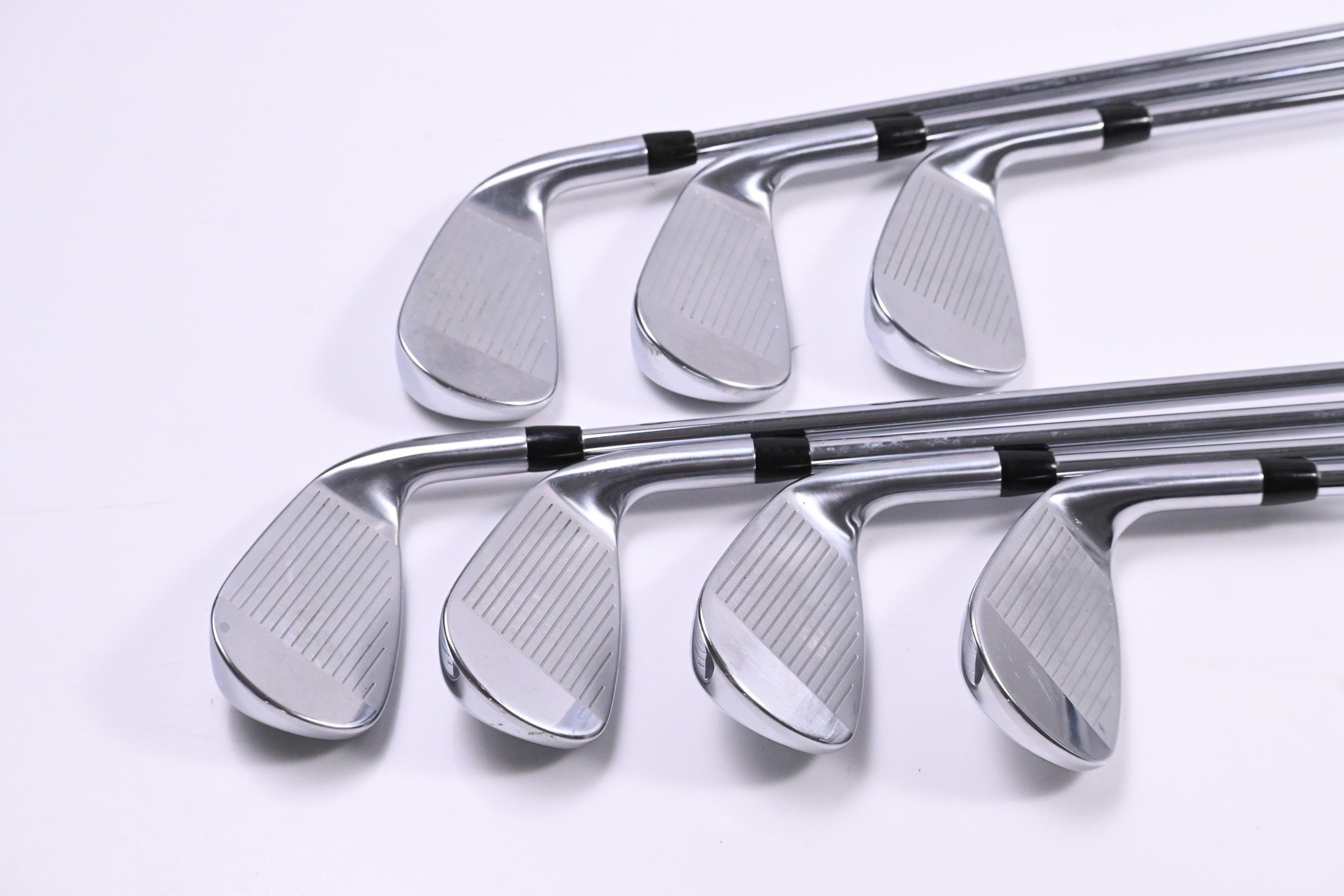 Left Hand Titleist T350 Irons / 5-PW+GW / Regular Flex True Temper AMT Red