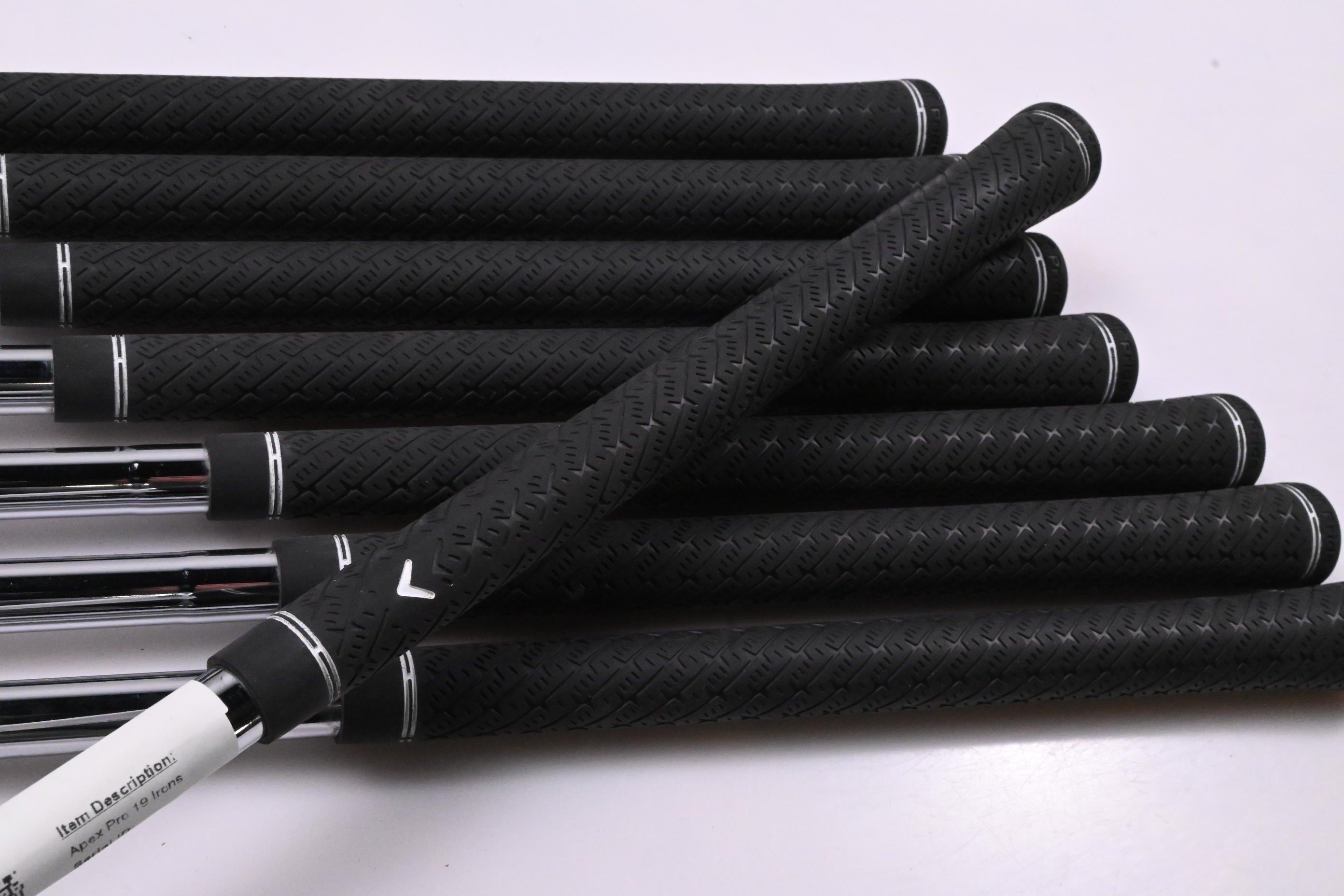 Callaway Apex Pro 19 Irons / 3-PW / Stiff Flex Dynamic Gold 120 S400 Shafts