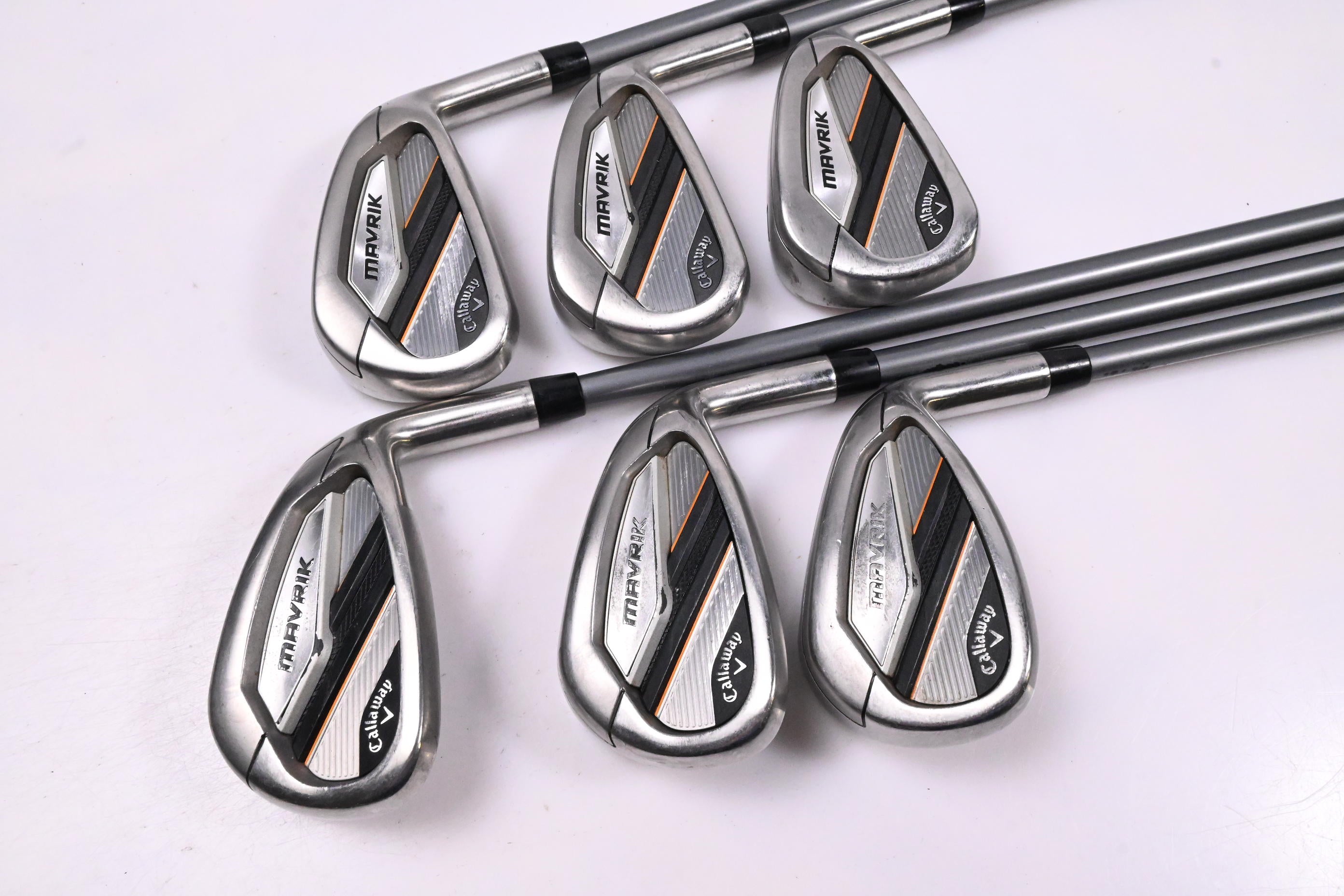 Callaway Mavrik Irons / 5-PW / Regular Flex Catalyst 65 Shafts