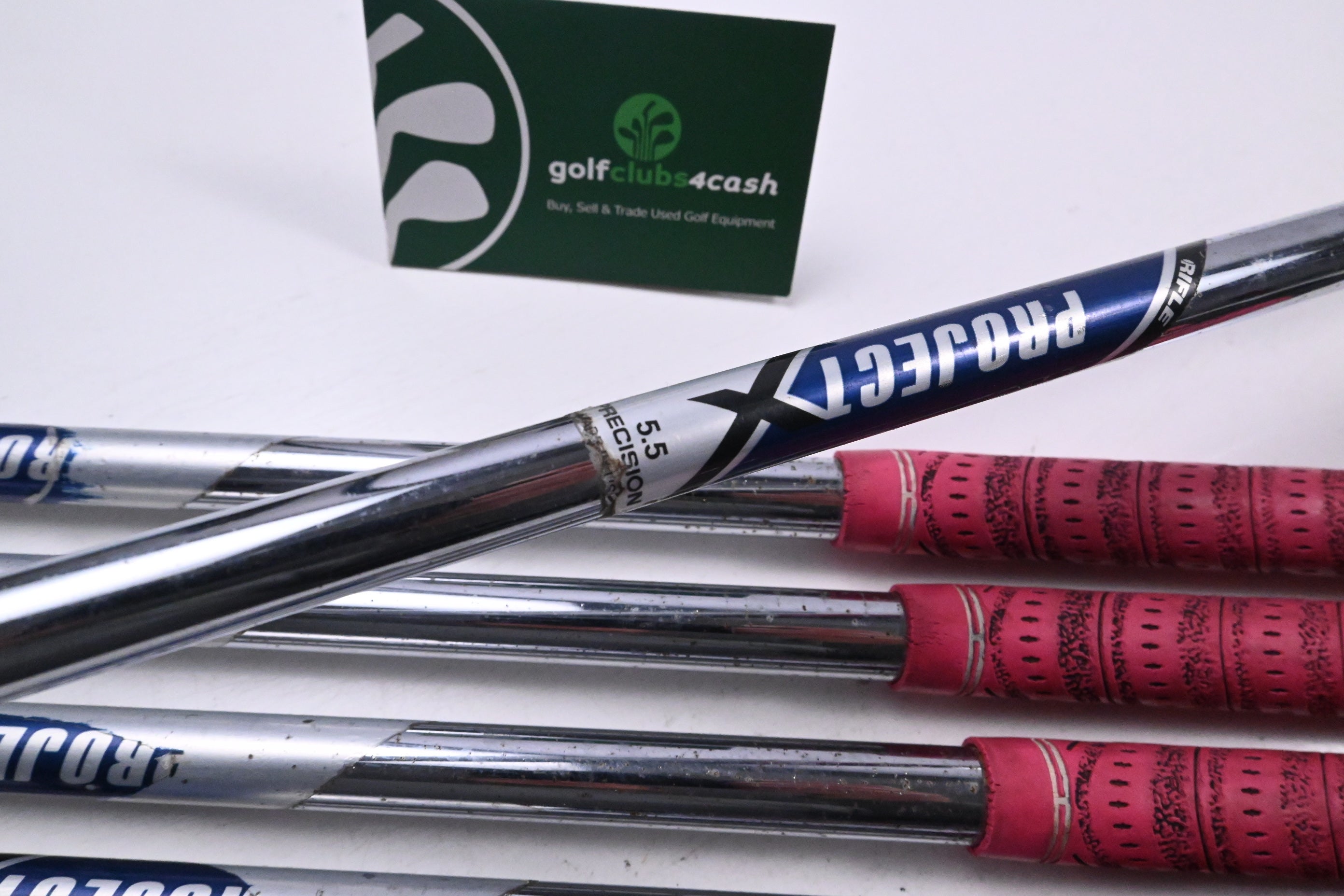 Cobra Pro CB Irons / 4-PW / Regular Plus Flex Project X Precision Shafts