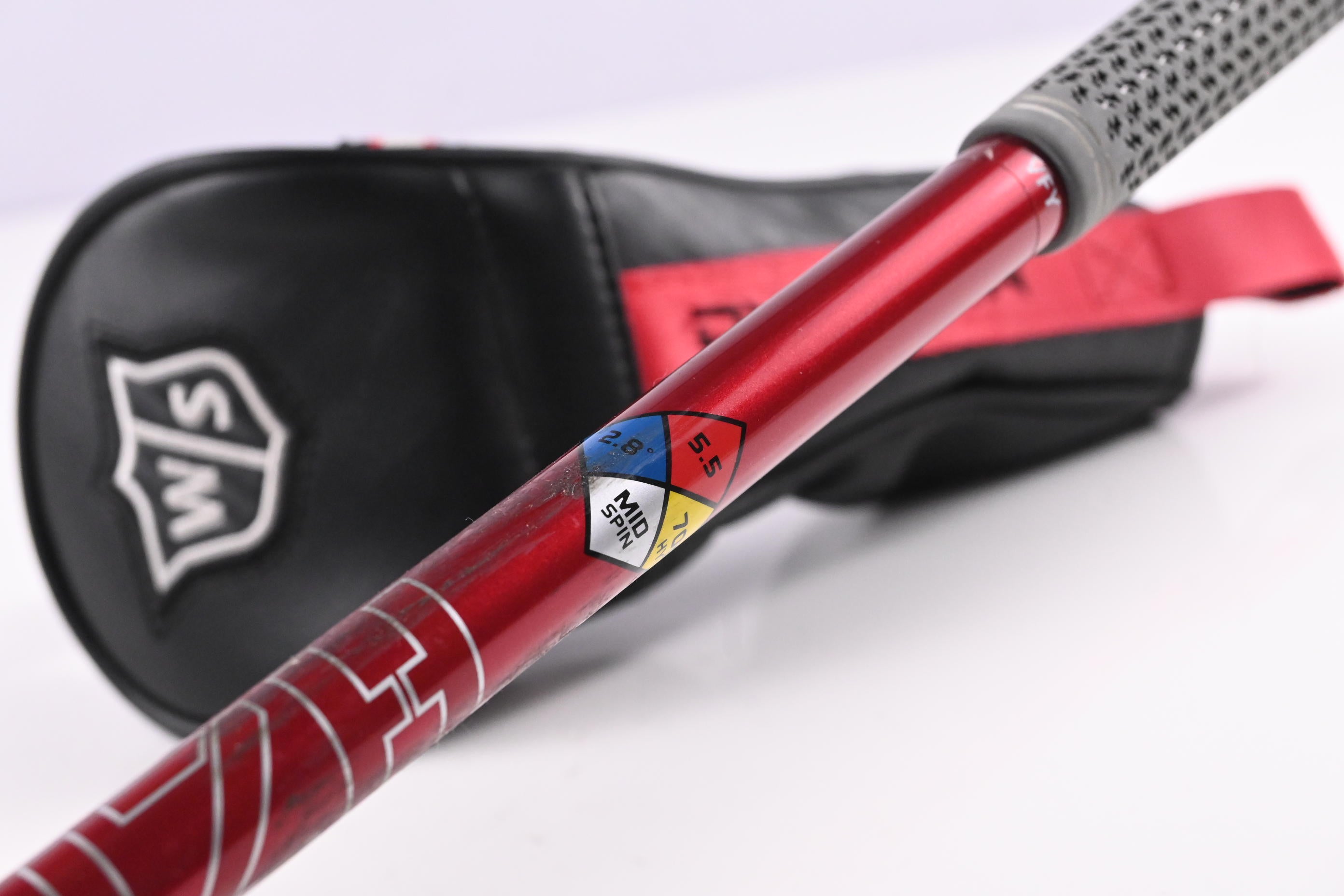Wilson Dynapower 2023 #5 Hybrid / 25 Degree / Regular Flex HZRDUS Smoke Red RDX