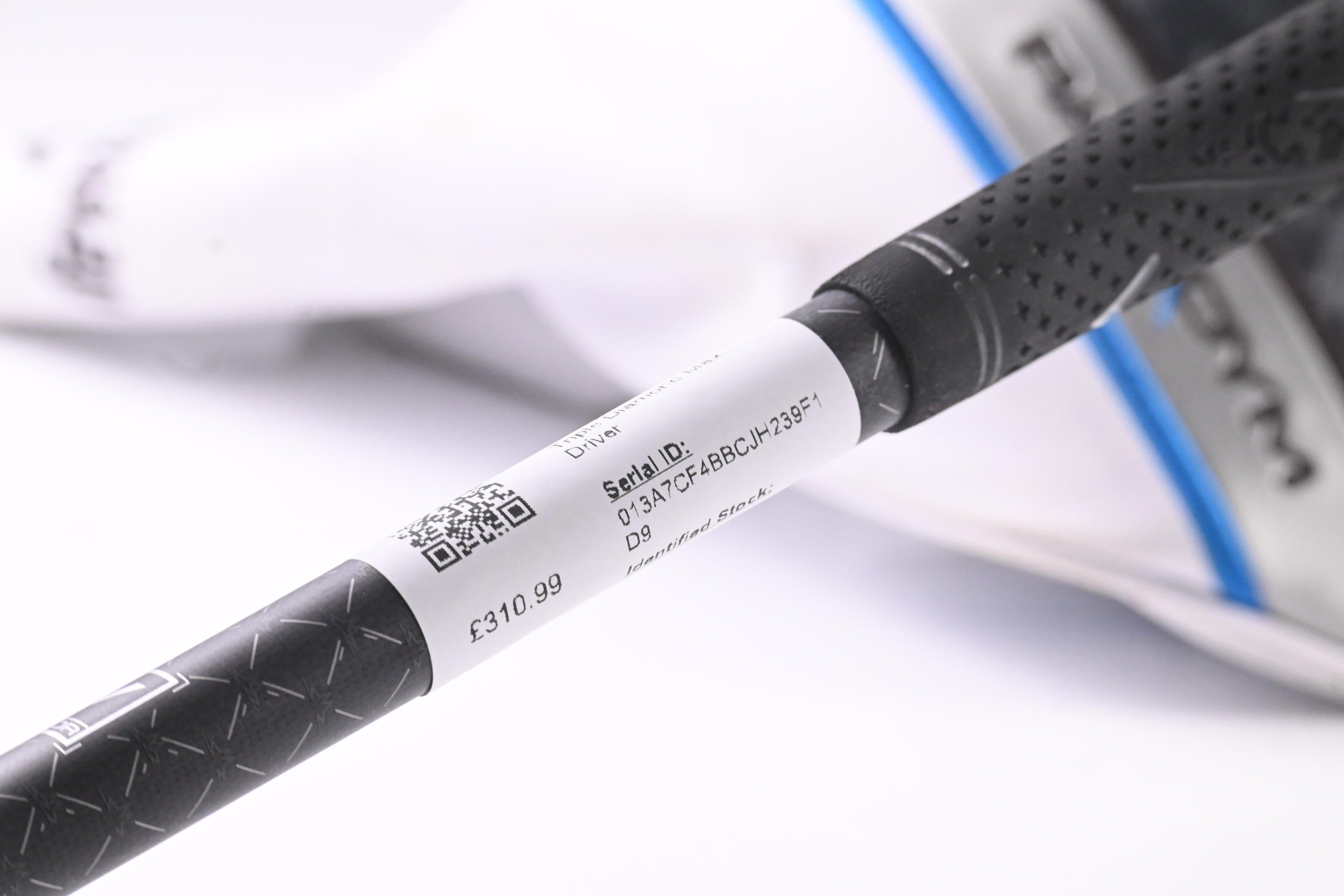 Callaway Paradym Ai Smoke  Max Driver / 9 Degree / Stiff Flex Tensei AV Blue 65 Shaft