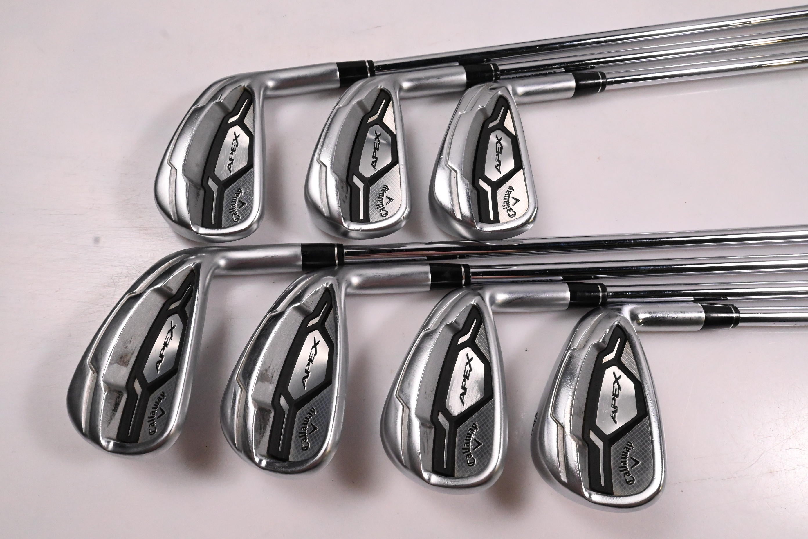 Callaway Apex CF16 Irons / 4-PW / Stiff Flex XP ST15 105 S300 Shafts