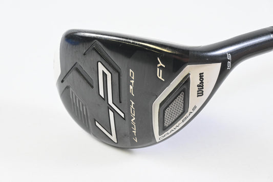 Wilson Launch Pad #3 Hybrid / 19.5 Degree / Regular Flex Helium Black 66 Shaft