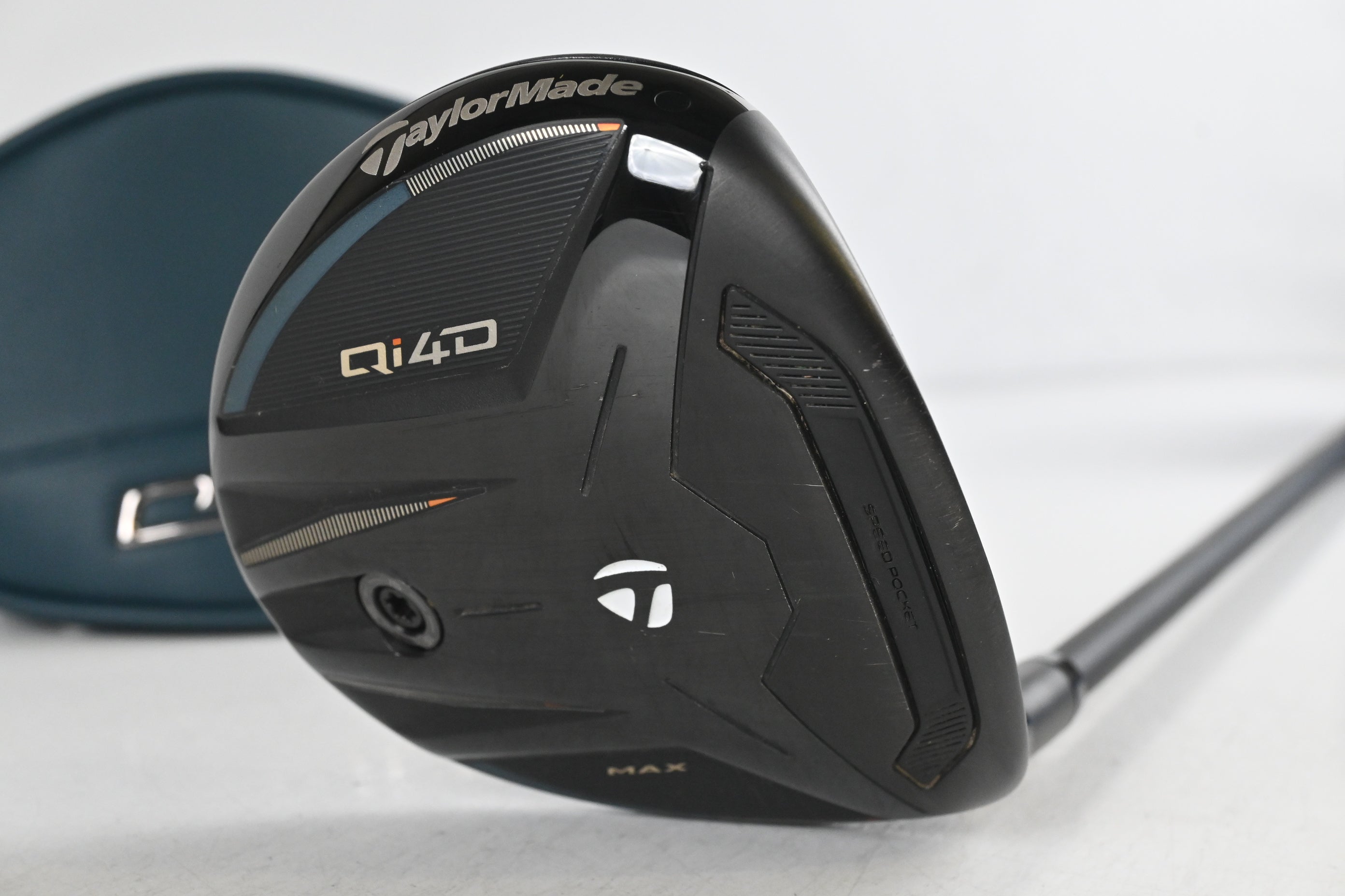 Taylormade Qi4D Max #9 Wood / 24 Degree / Stiff Flex Kai'li Dark Waves CB Blue 60
