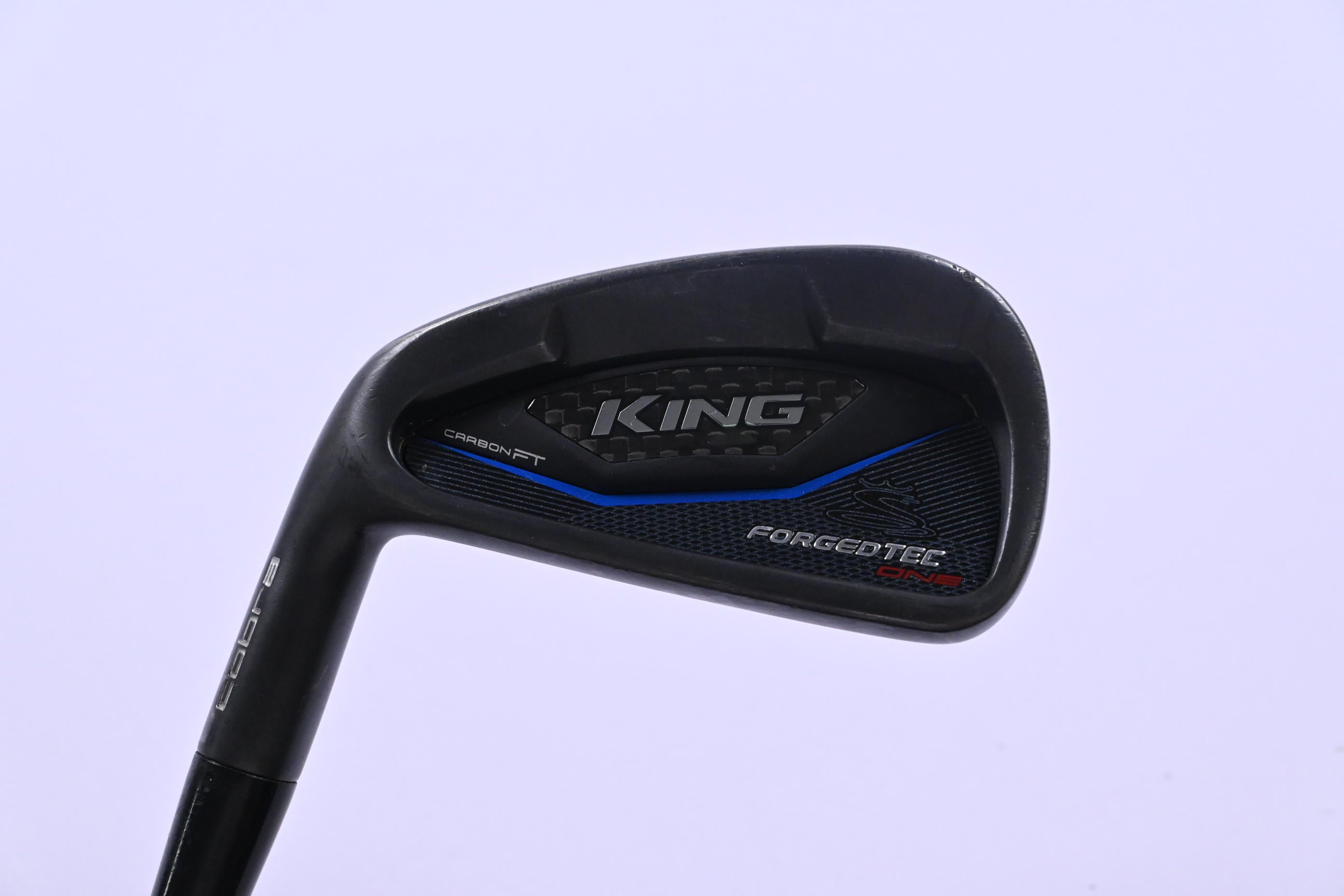 Left Hand Cobra King Forged Tec One #4 Iron / 21 Degree / X-Flex KBS $-Taper