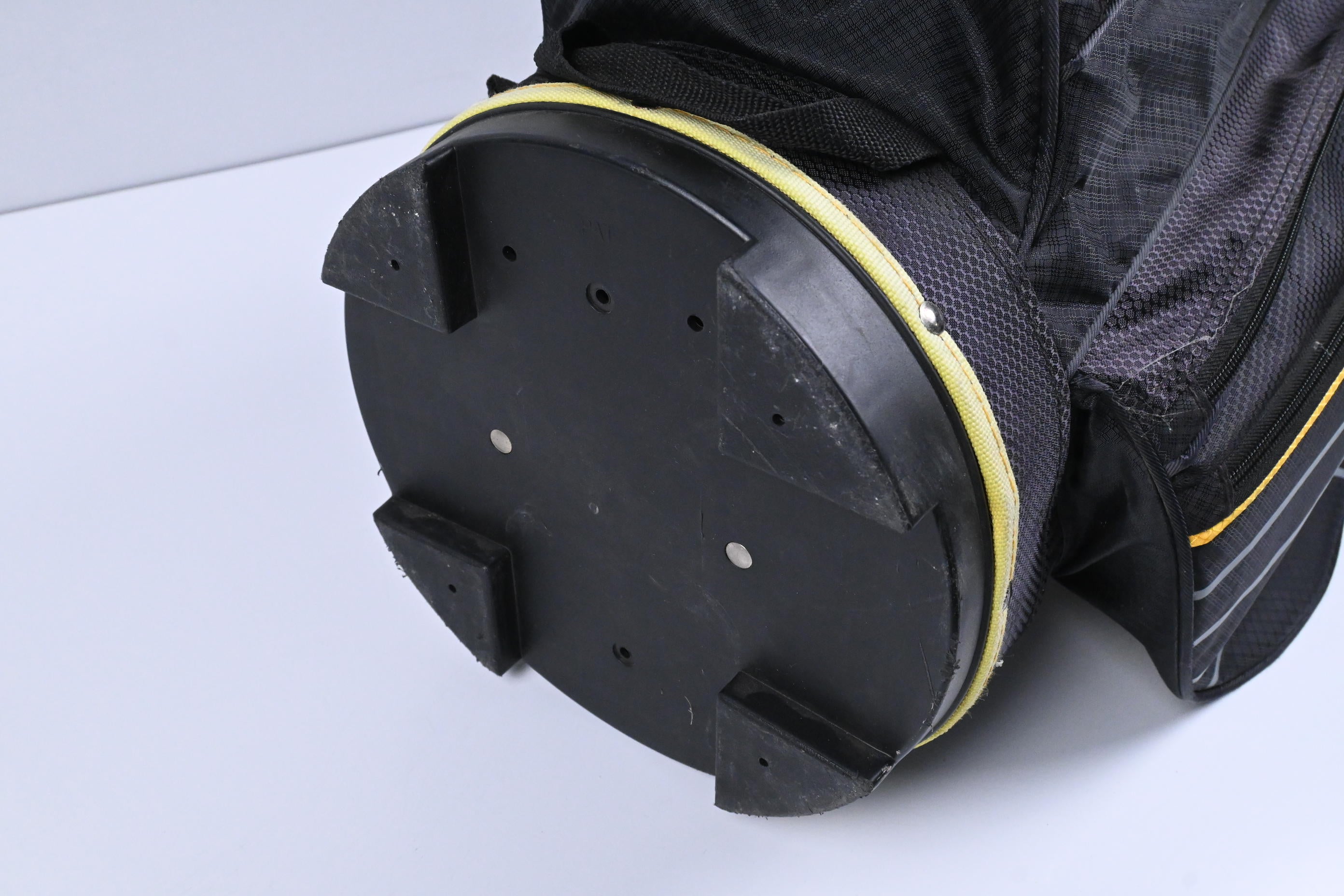 CaddyMatic Cart Bag / 14-Way Divider / Black, Yellow