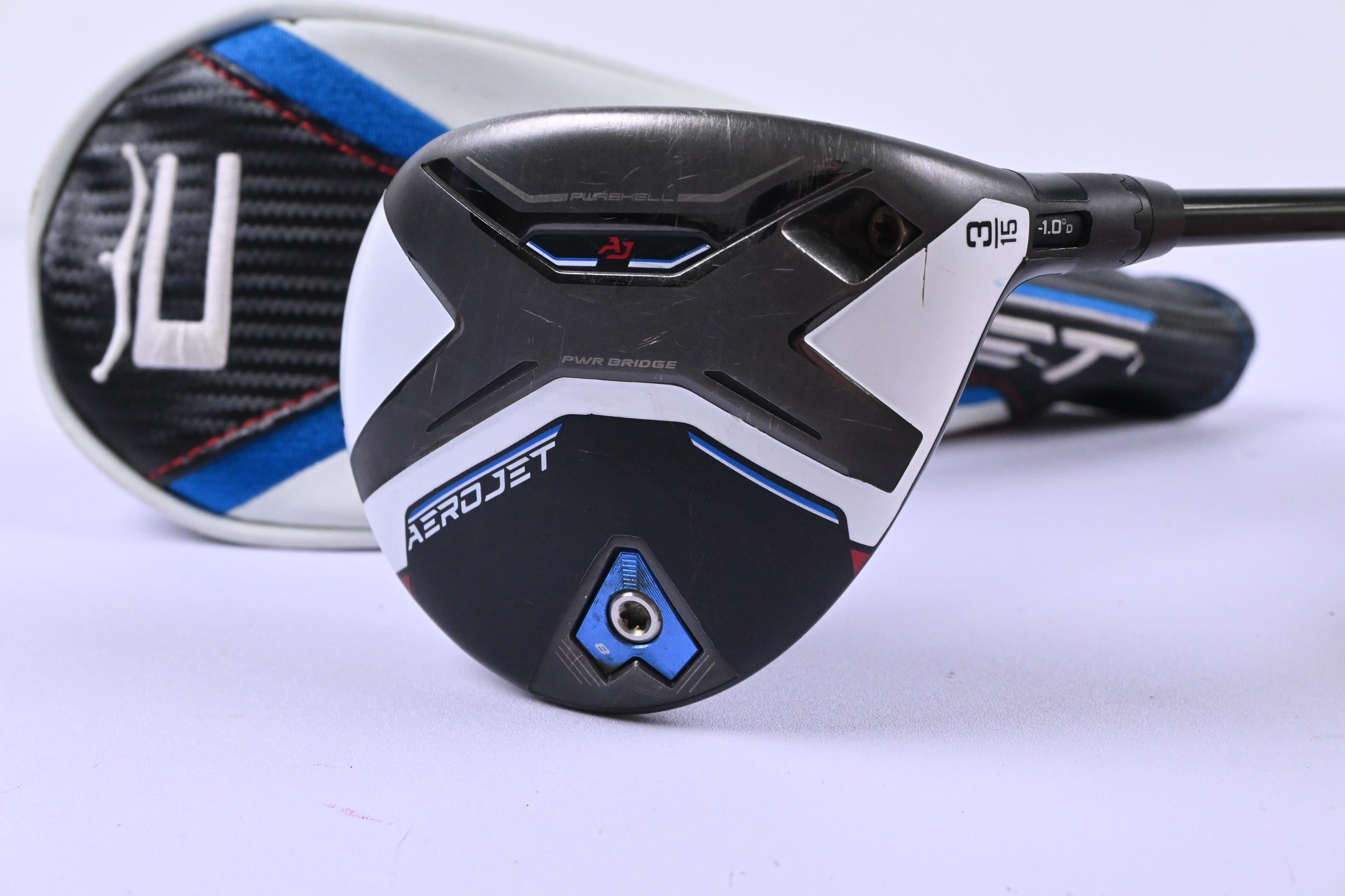 Cobra Aerojet #3 Wood / 15 Degree / Stiff Flex Kai'li Blue 60 Shaft