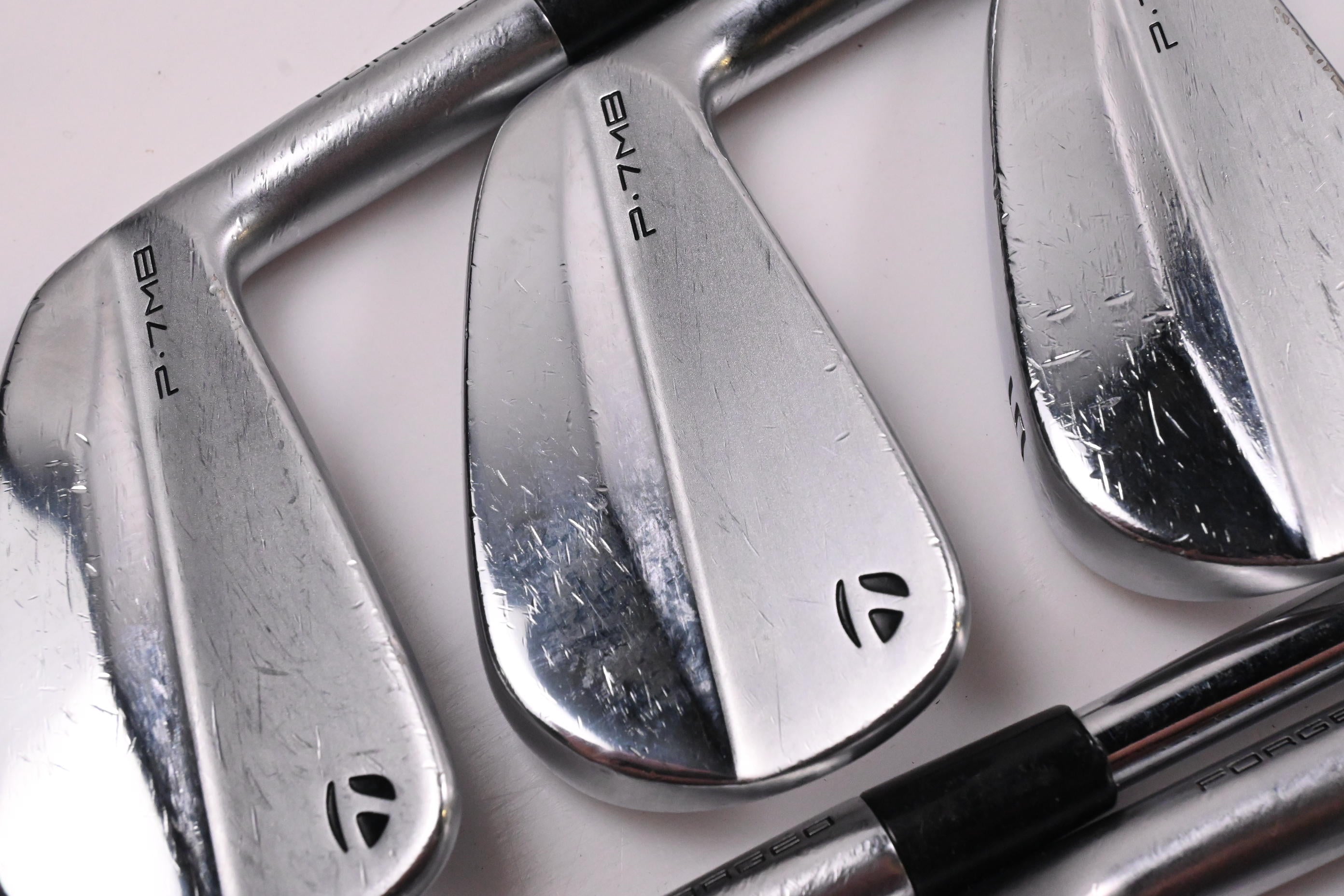 Taylormade P7MB 2023 Irons / 3-PW / Stiff Flex KBS $-Taper 120 Shafts