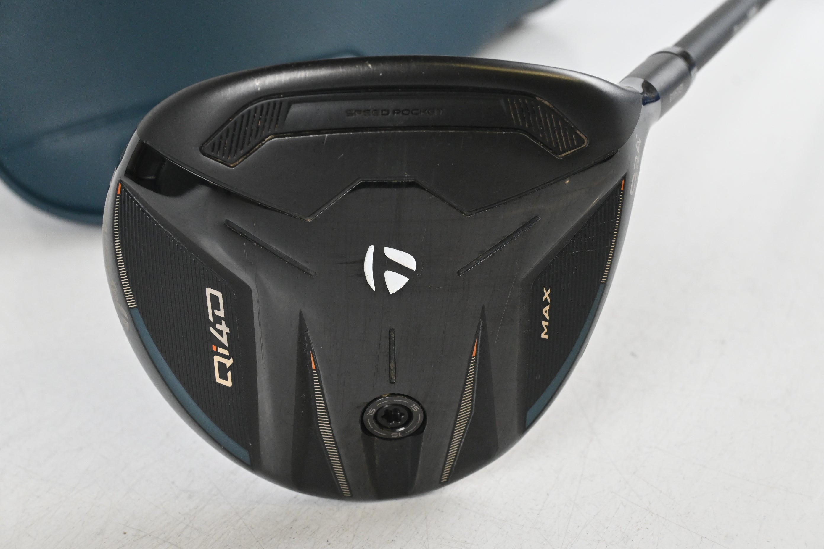 Taylormade Qi4D Max #9 Wood / 24 Degree / Stiff Flex Kai'li Dark Waves CB Blue 60