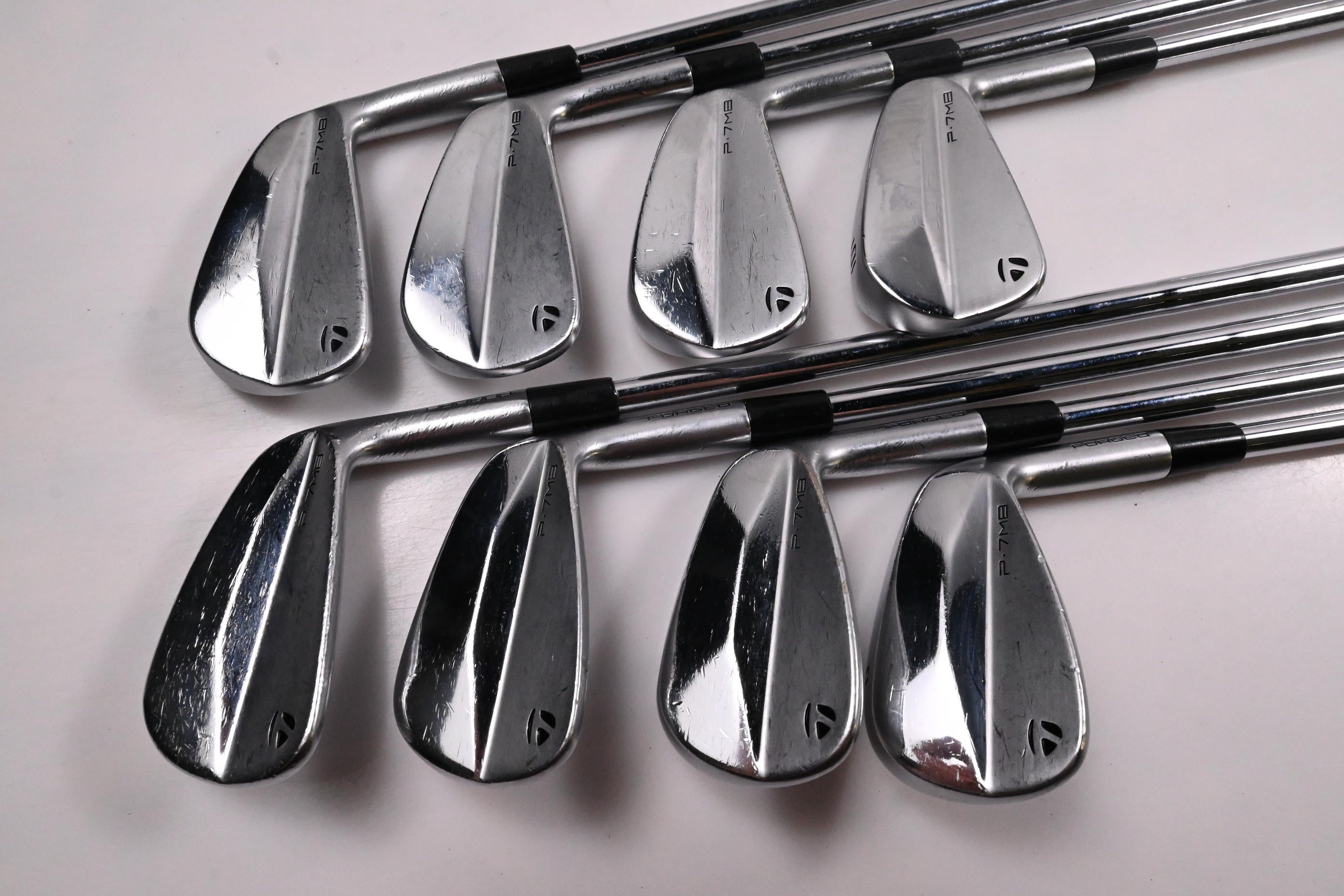 Taylormade P7MB 2023 Irons / 3-PW / Stiff Flex KBS $-Taper 120 Shafts