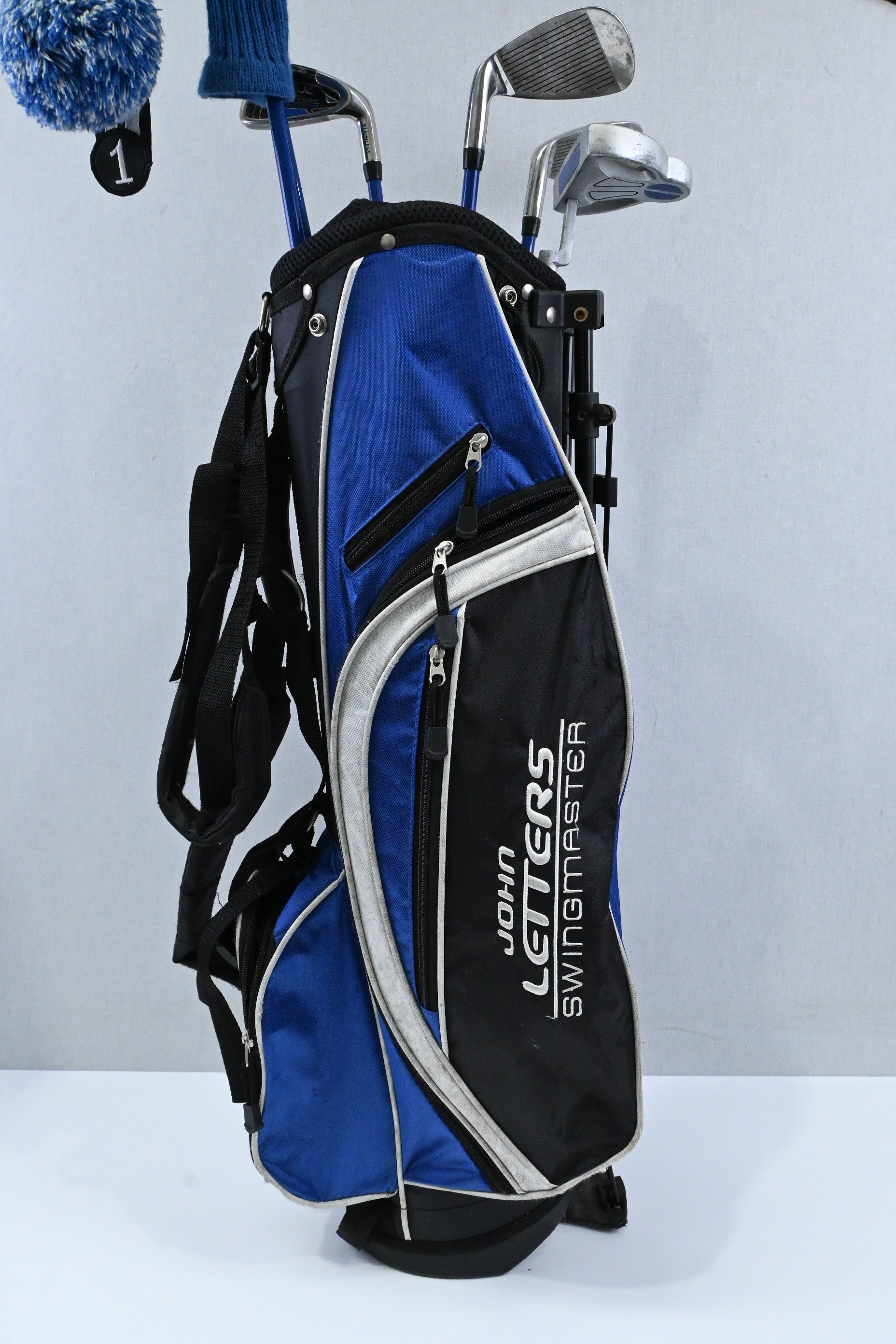 Junior John Letters Swing Master Package Set / Wood. Hybrid, Irons, Putter, Bag