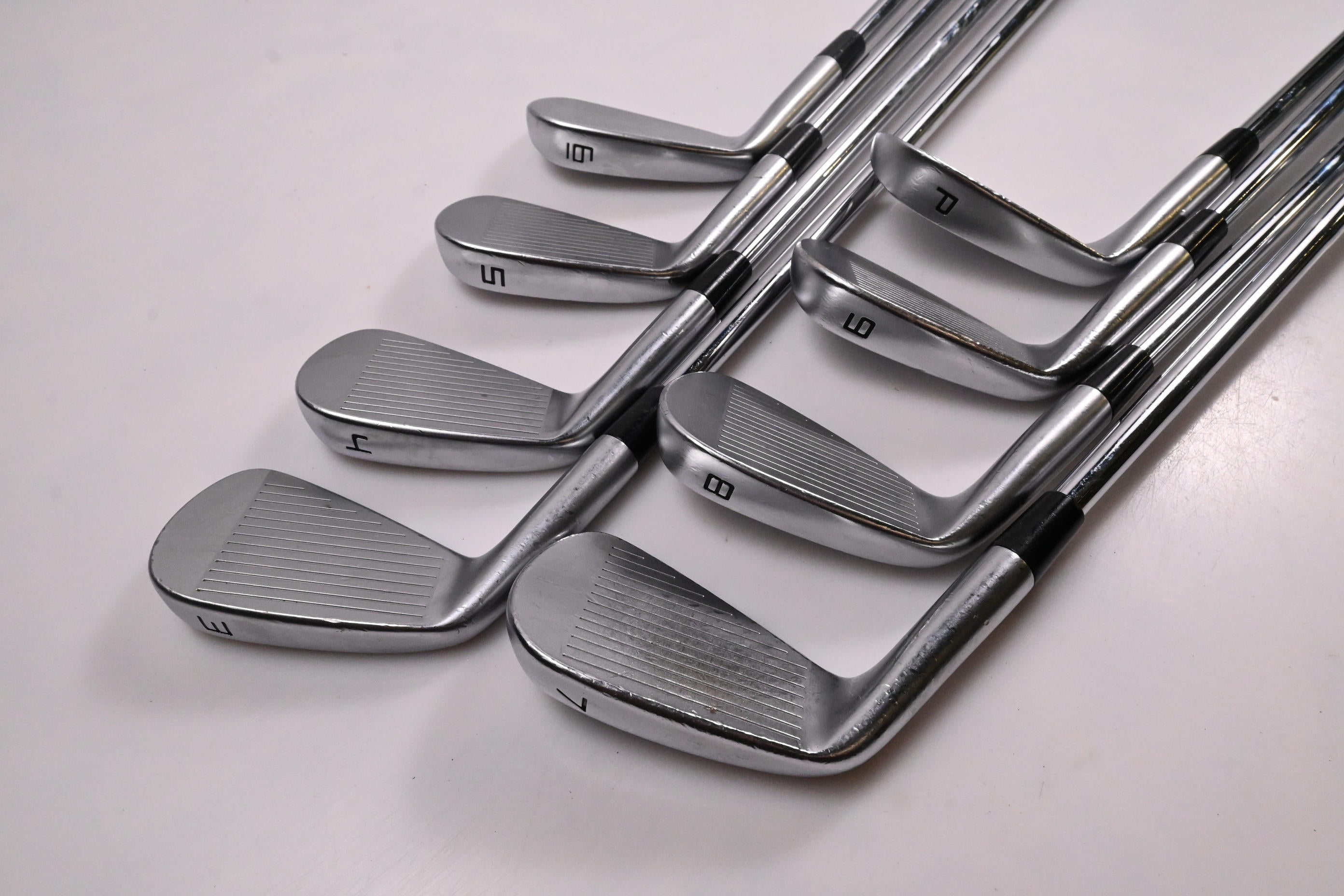 Taylormade P7MB 2023 Irons / 3-PW / Stiff Flex KBS $-Taper 120 Shafts